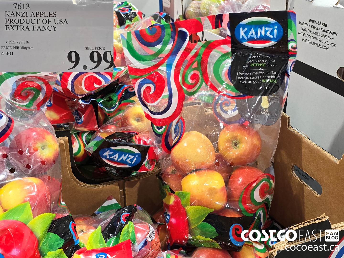 7613 KANZI APPLES PRODUCT OF USA EXTRA FANCY $9.99