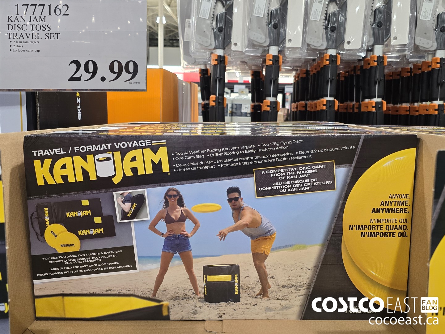 1777162 KAN JAM DISC TOSS TRAVEL SET $29.99