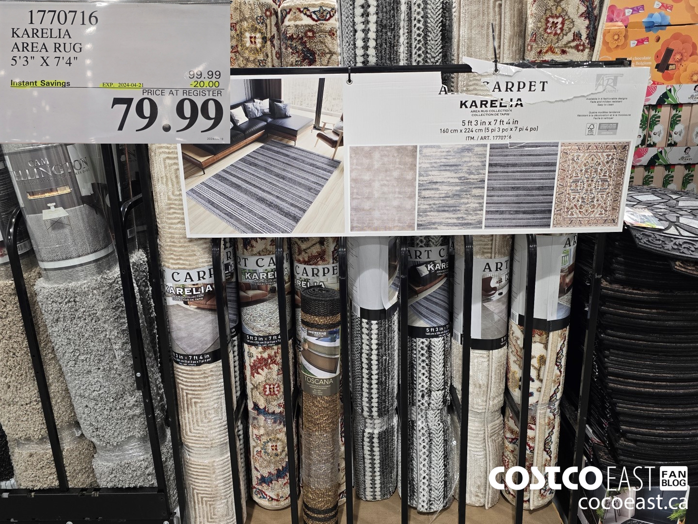 1770716 KARELIA AREA RUG 5'3