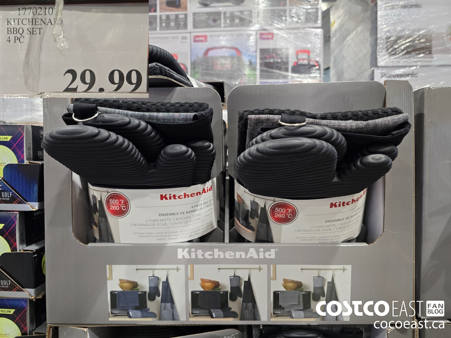 1770210 KITCHENAID BBQ SET 4 PC $29.99