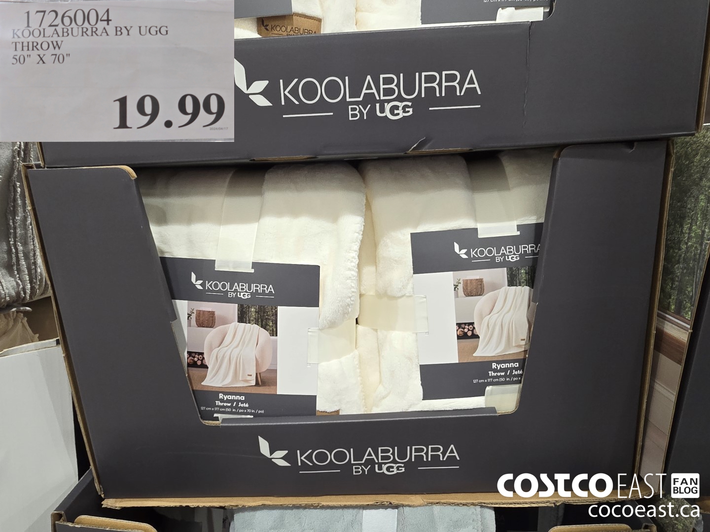 1726004 KOOLABURRA BY UGG THROW 50