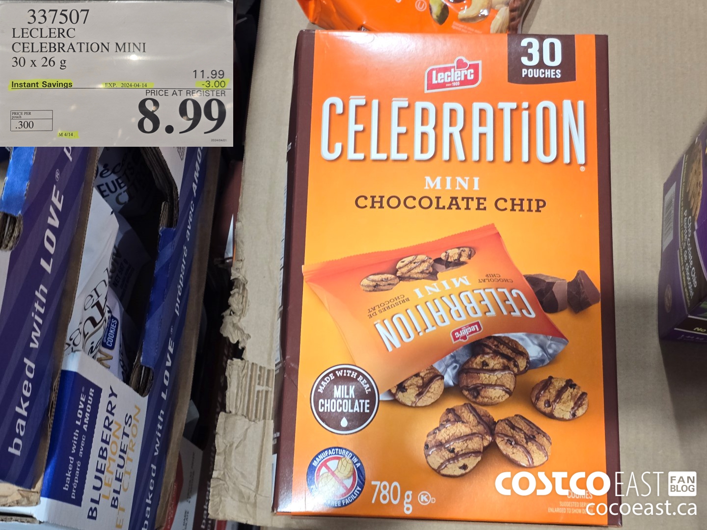 337507 LECLERC CELEBRATION MINI 30 X 26 G ($3.00 INSTANT SAVINGS EXPIRES ON 2024-04-14) $8.99