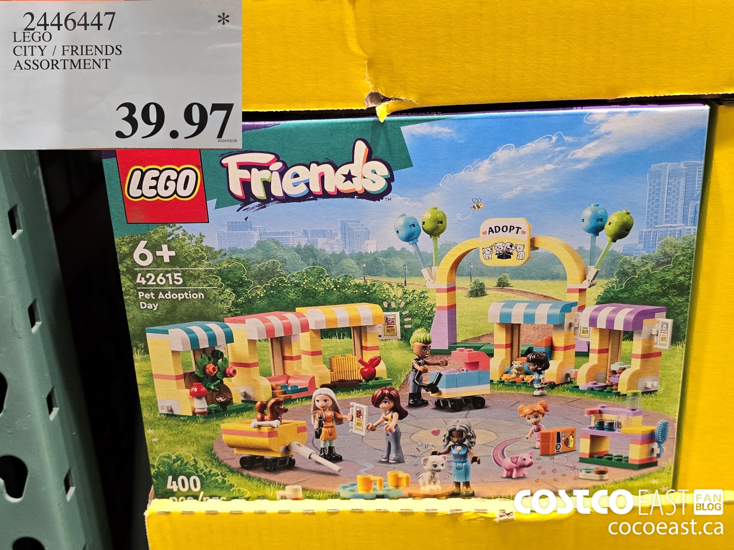 1446447 LEGO CITY / FRIENDS ASSORTMENT $39.97