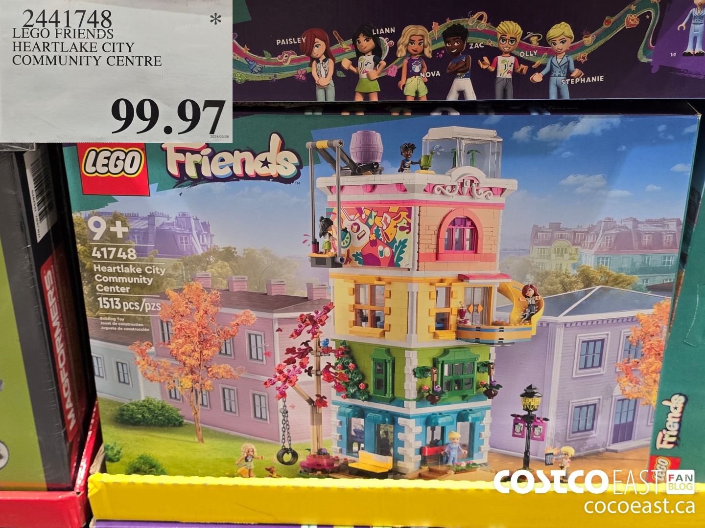 2441748 LEGO FRIEND HEARTLAKE CITY COMMUNITY CENTRE $99.97