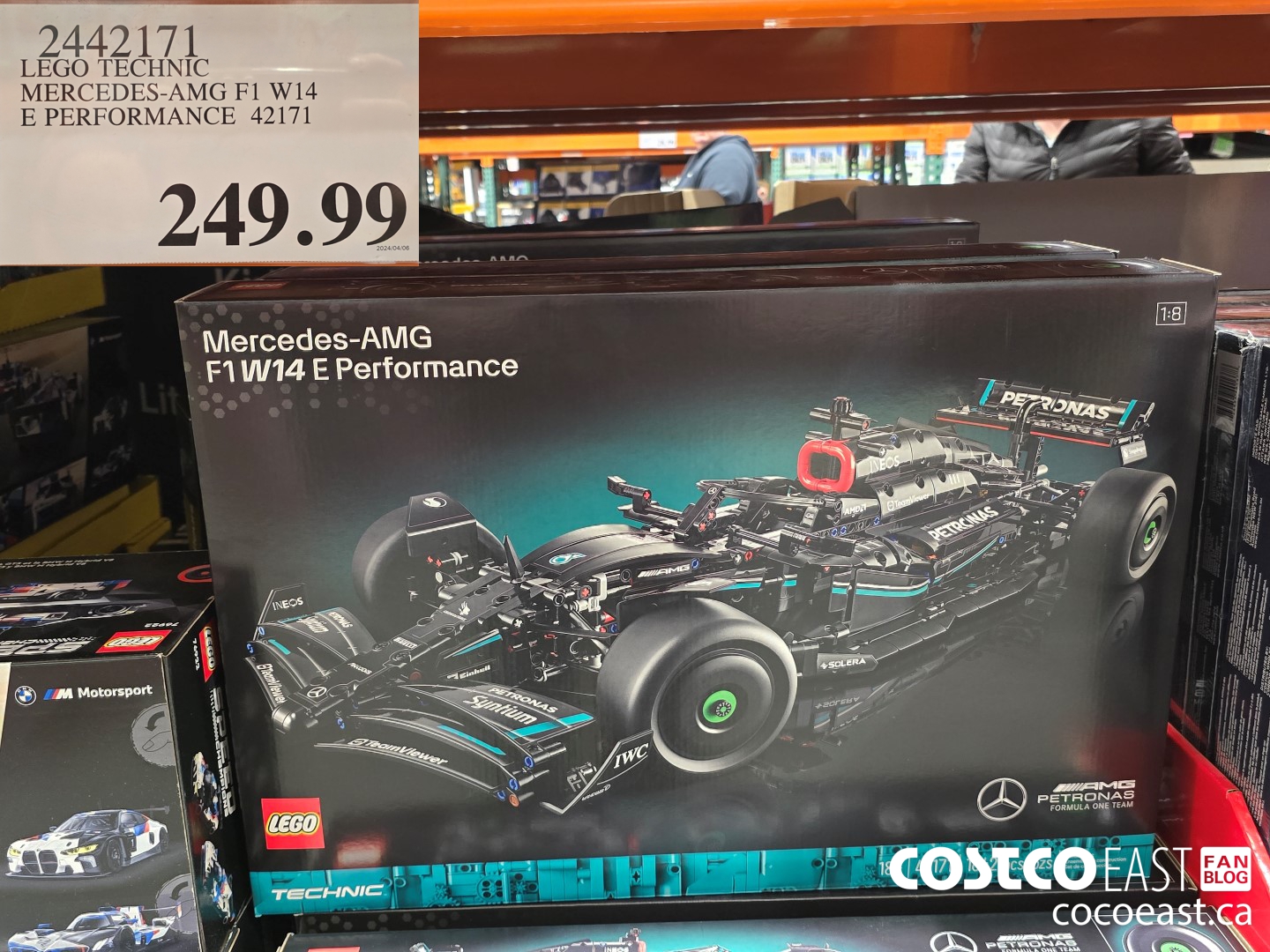 2442171 LEGO TECHNIC MERCEDES-AMG F1 W14 E PERFORMANCE 42171 $249.99