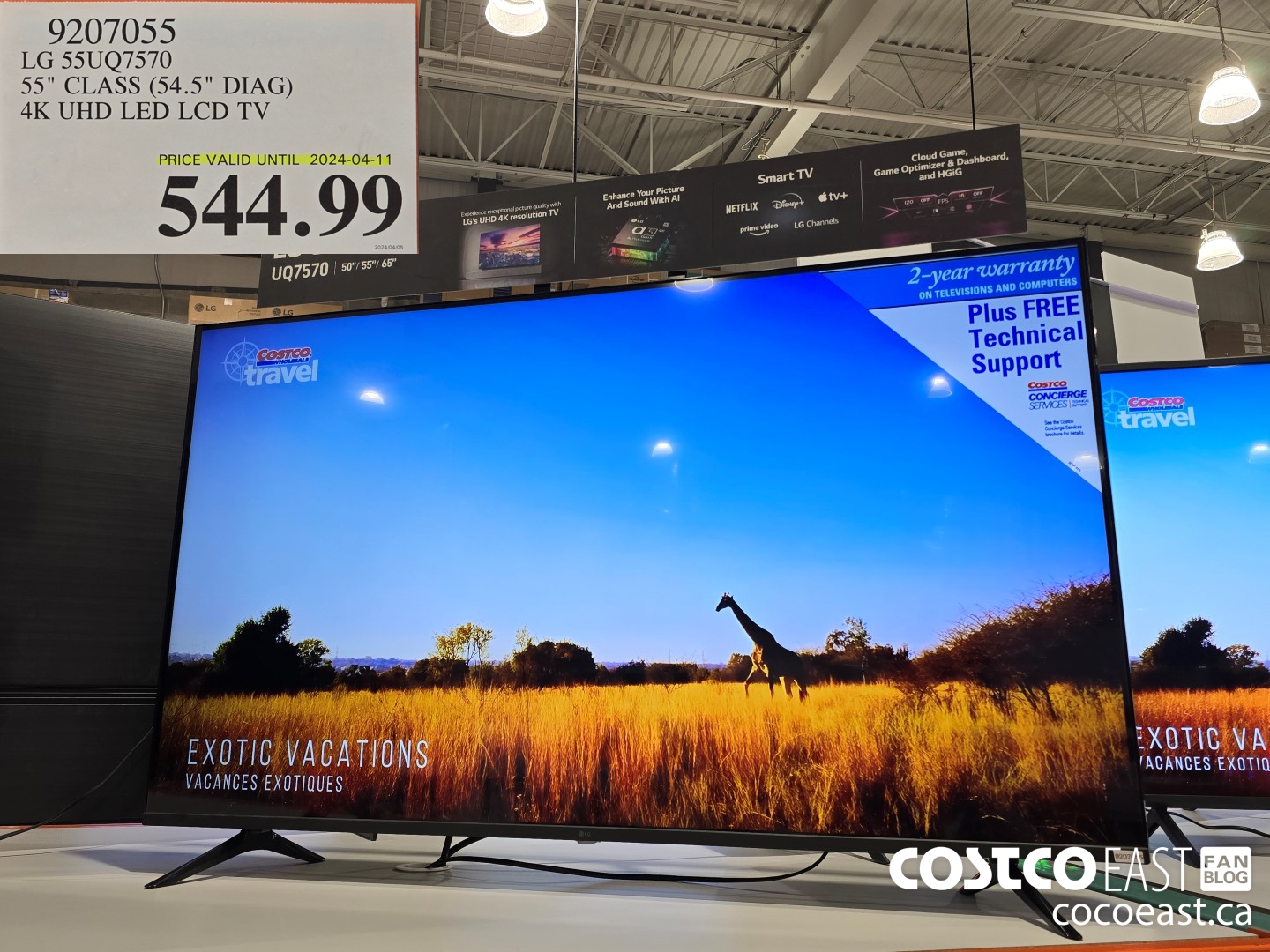 9207055 LG 55UQ7570 55