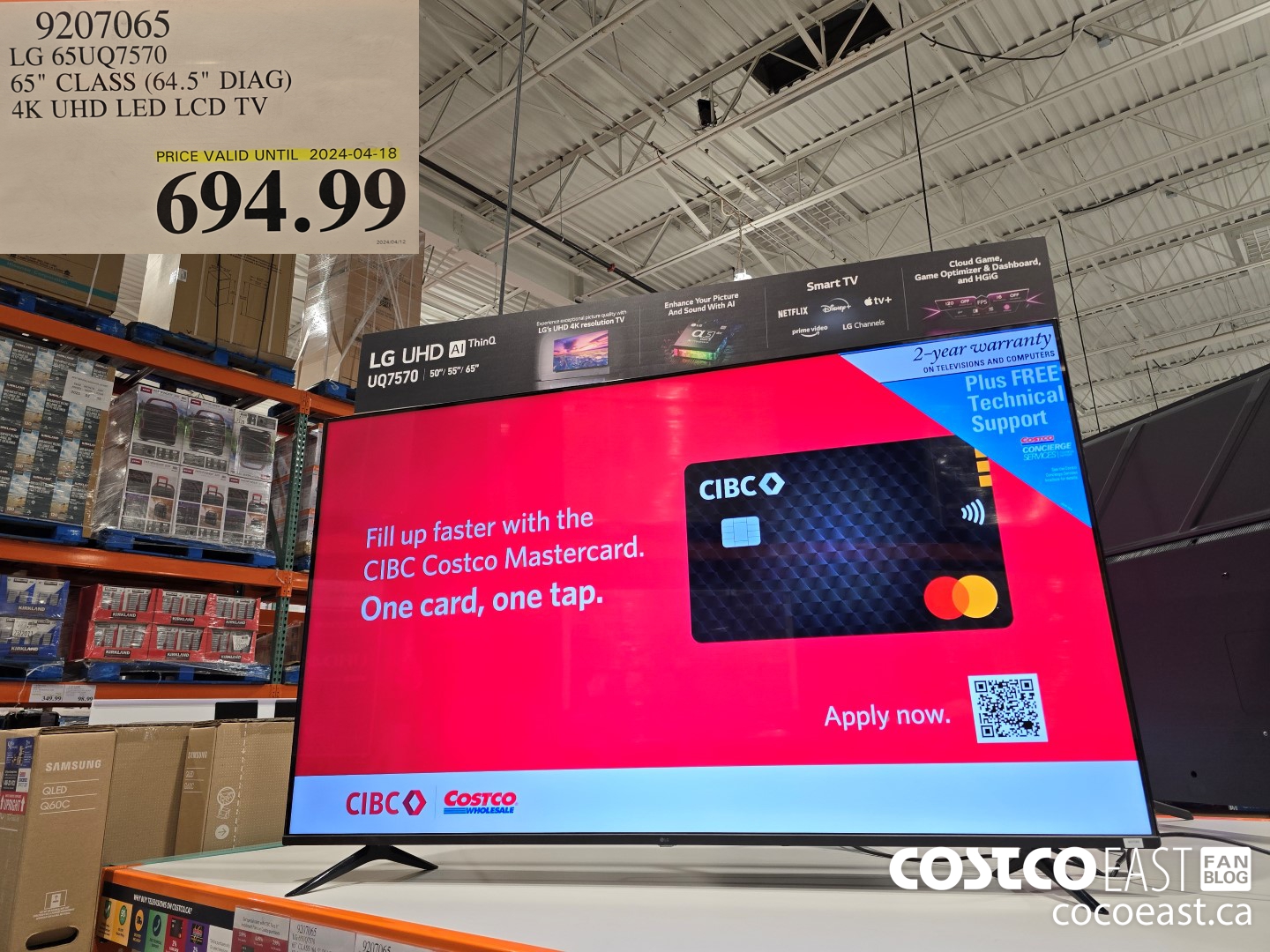 9207065 LG 65 UQ7570 65