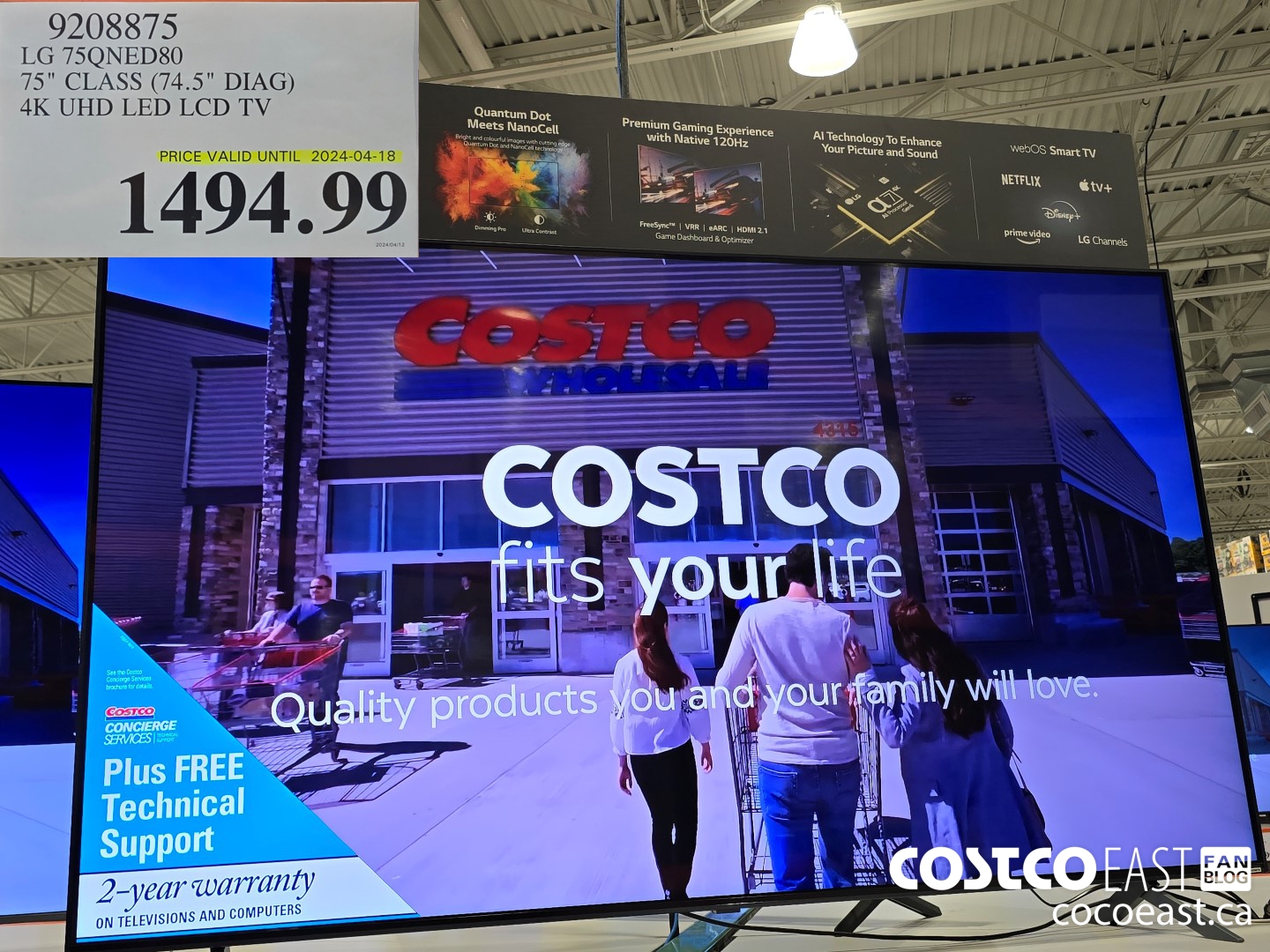 9208875 LG 75QNED80 75