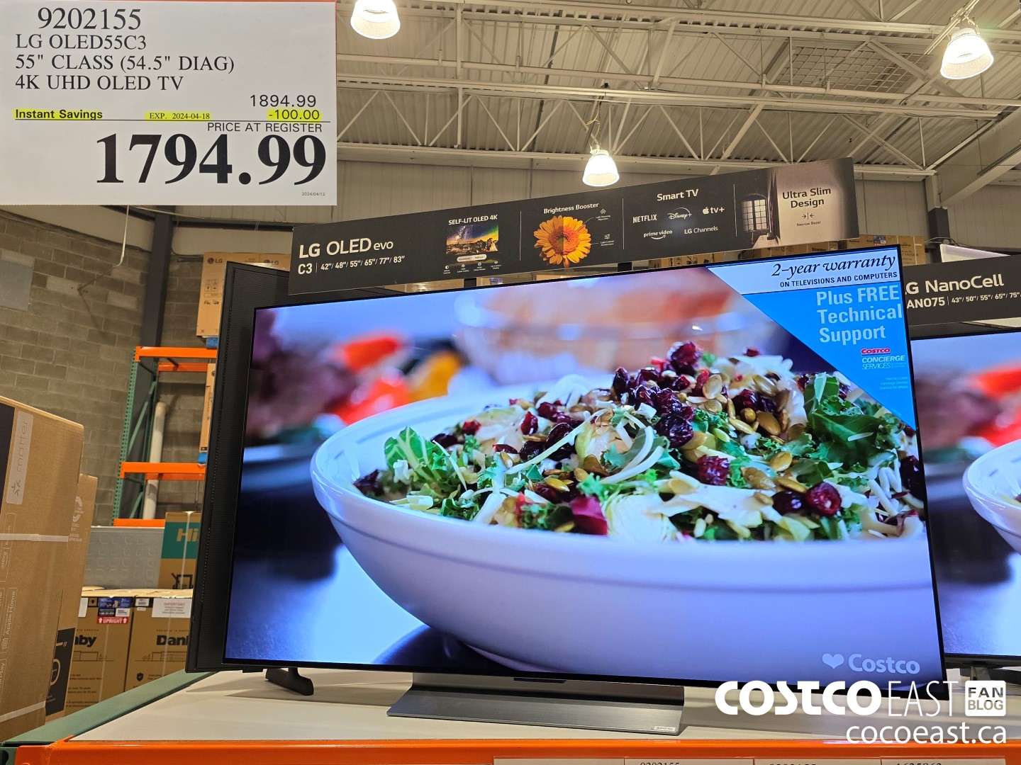 9202155 LG OLED55C3 55