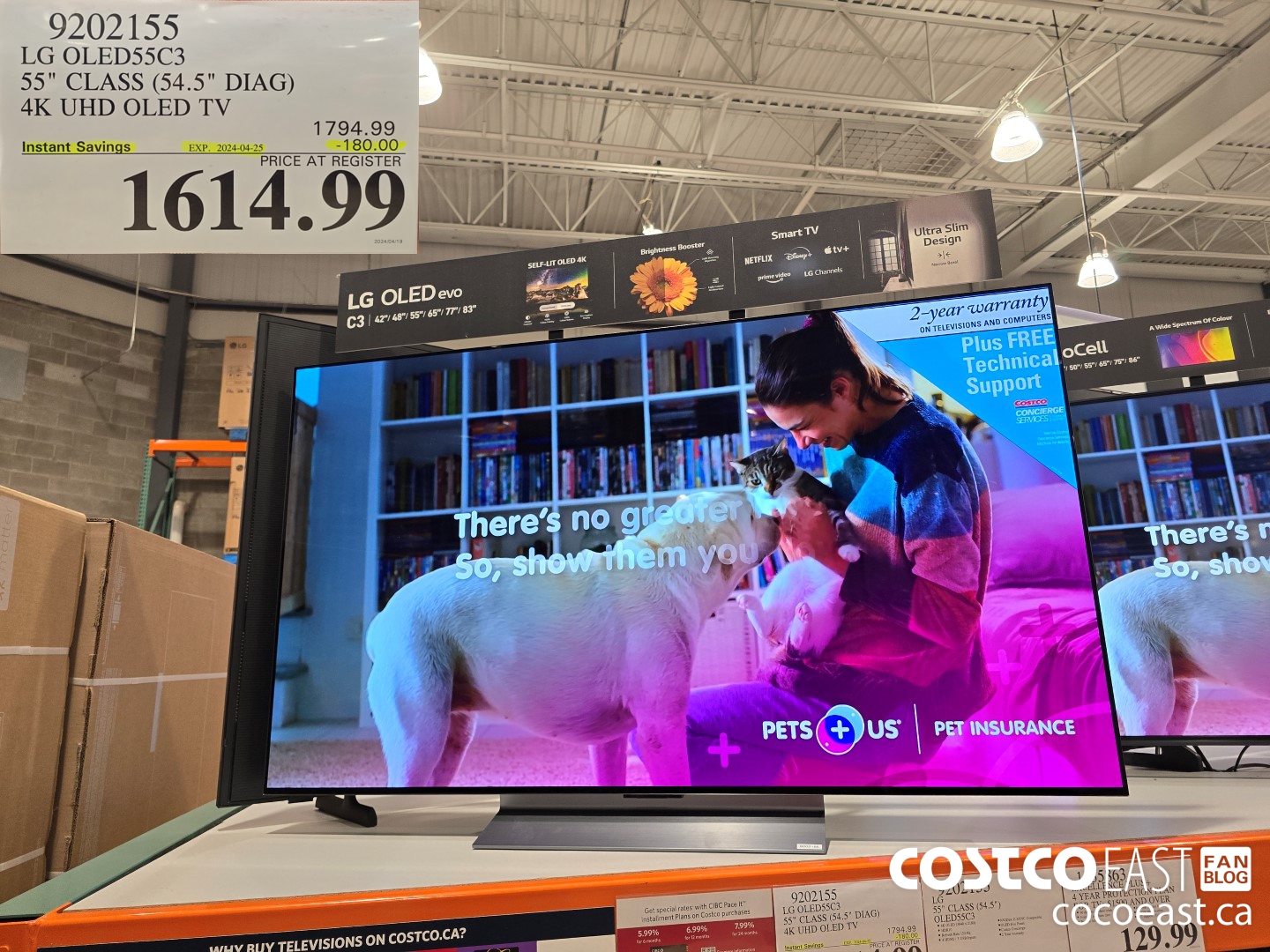 9202155 LG OLED55C3 55