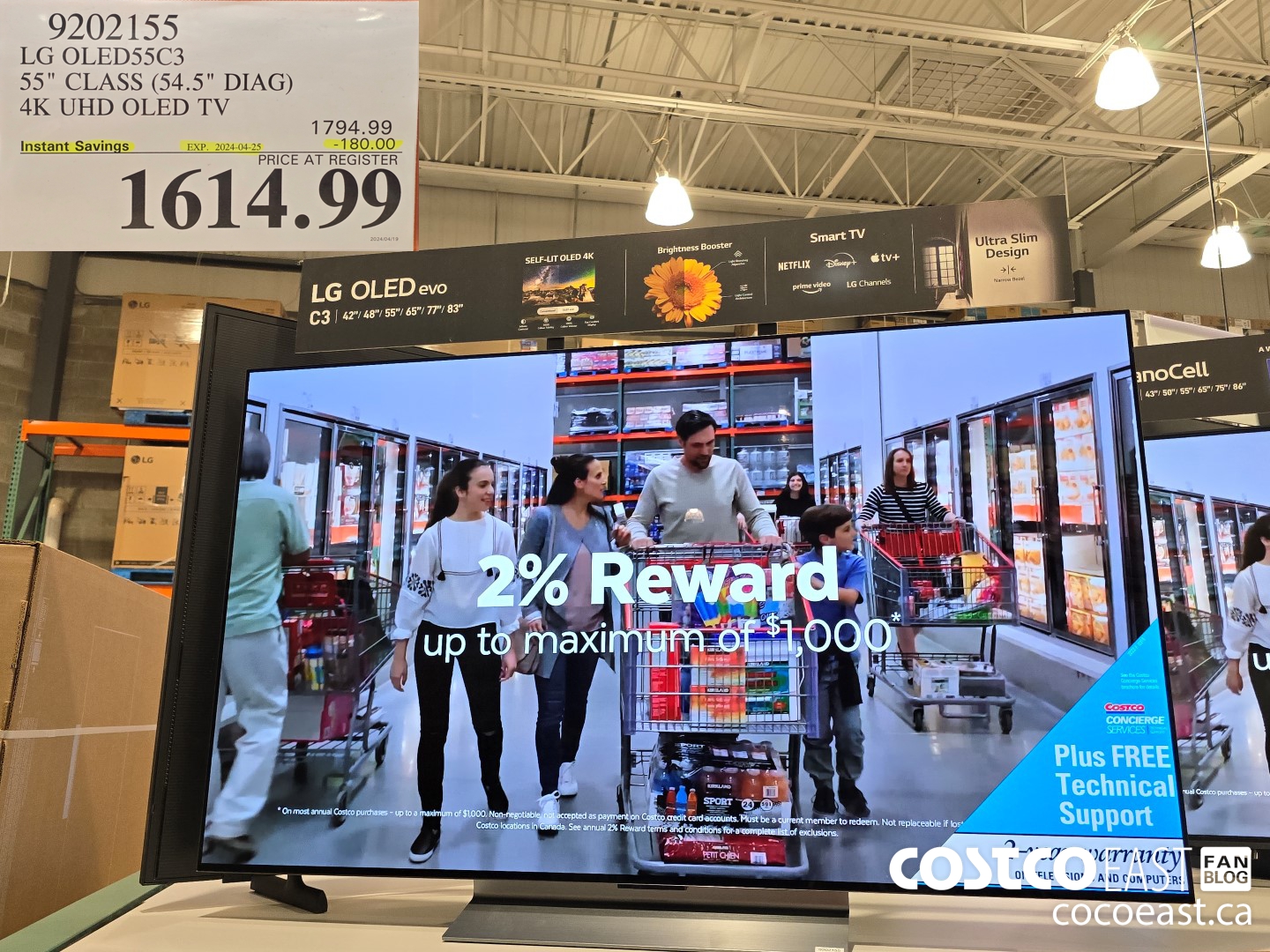 9202155 LG OLED55C3 55