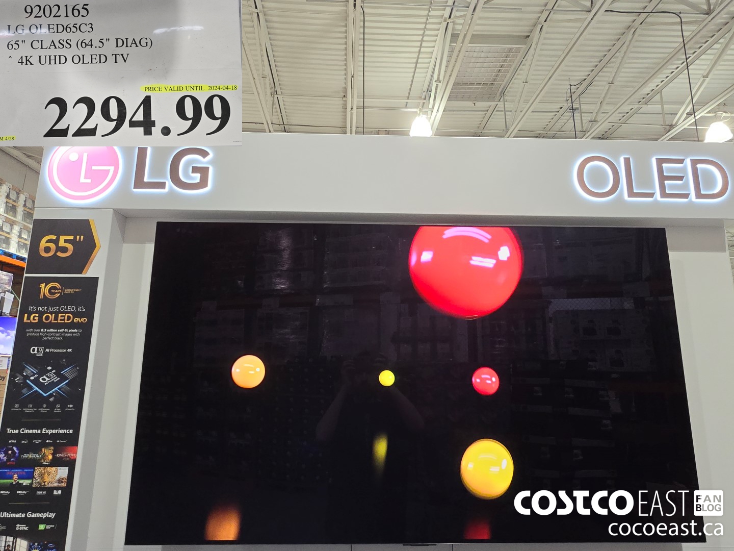 9202165 LG OLED65C3 65