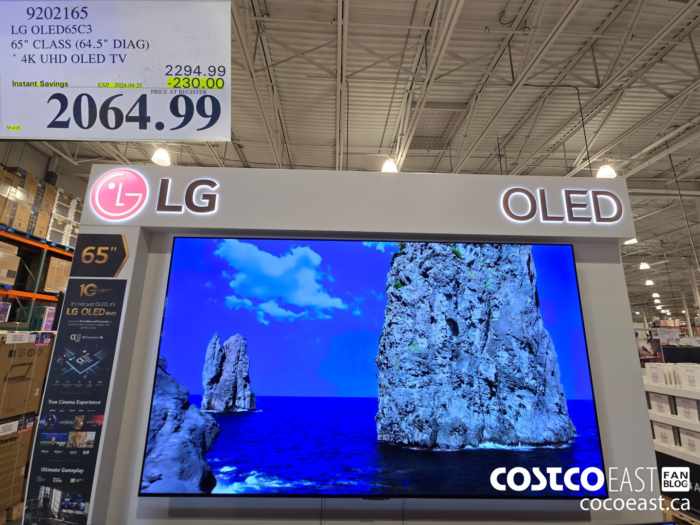 9202165 LG OLED65C3 65