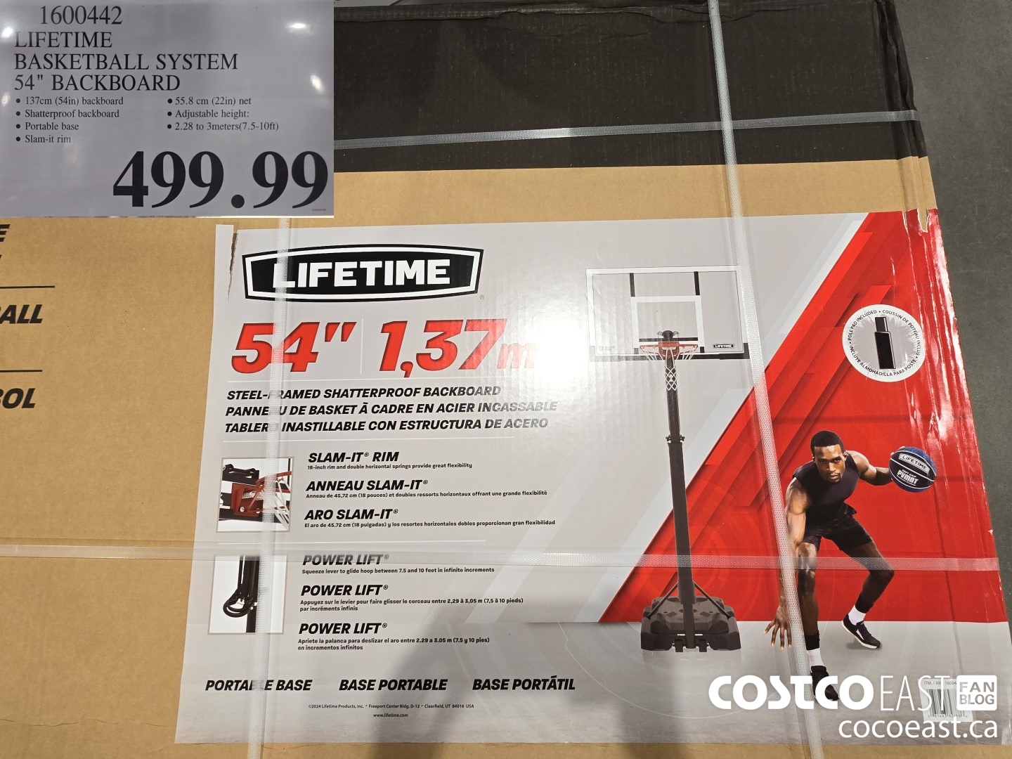 1600442 LIFETIME PRODUCTS BASKETBALL SYSTEM 54