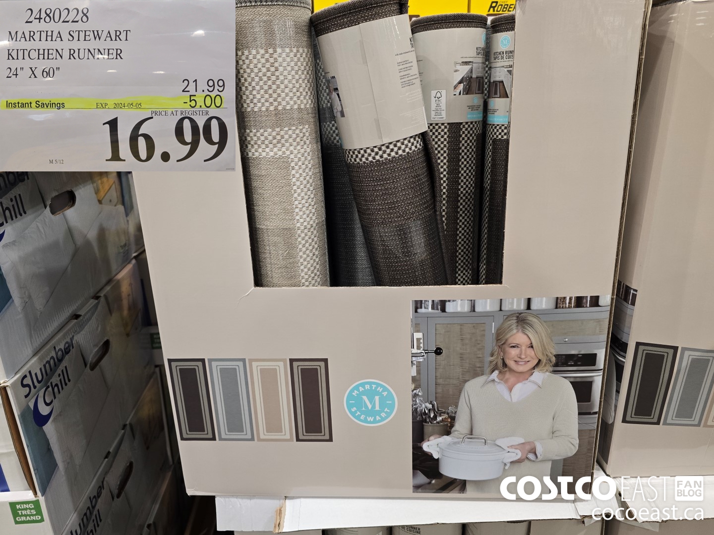 2480228 MARTHA STEWART KITCHEN RUNNER 24