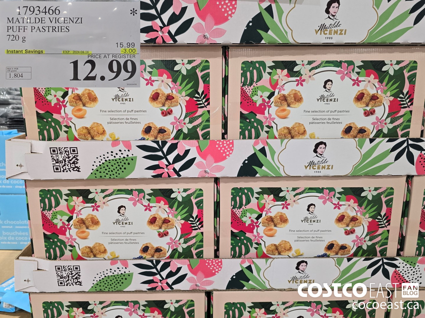 1793466 MATILDE VICENZI PUFF PASTRIES 720 g ($3.00 INSTANT SAVINGS EXPIRES ON 2024-04-14) $12.99