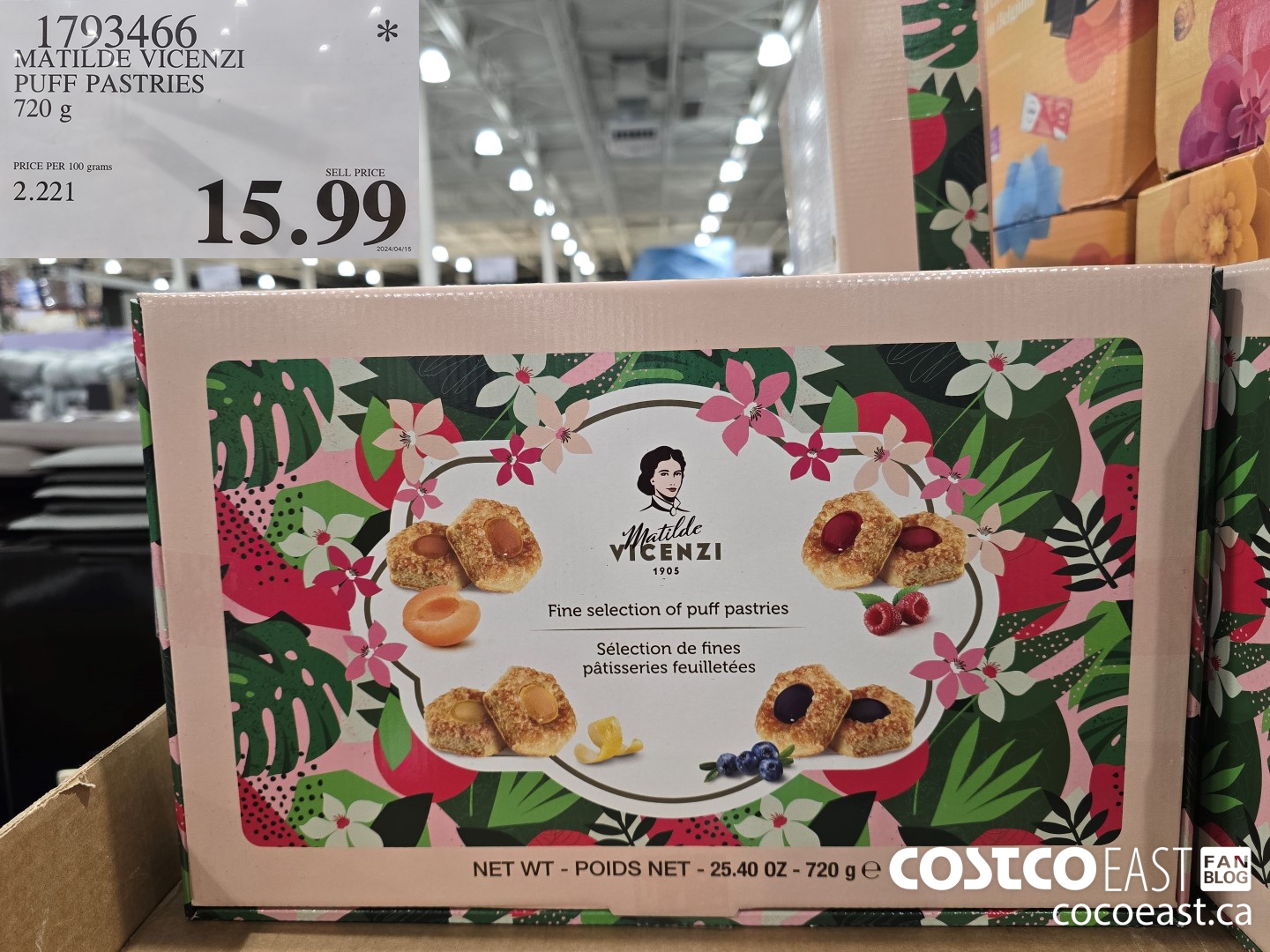 1793466 MATILDE VICENZI PUFF PASTRIES 720 g $15.99