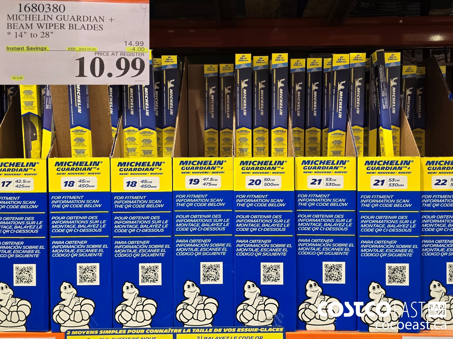 1680380 MICHELIN GUARDIAN + BEAM WIPER BLADES 14