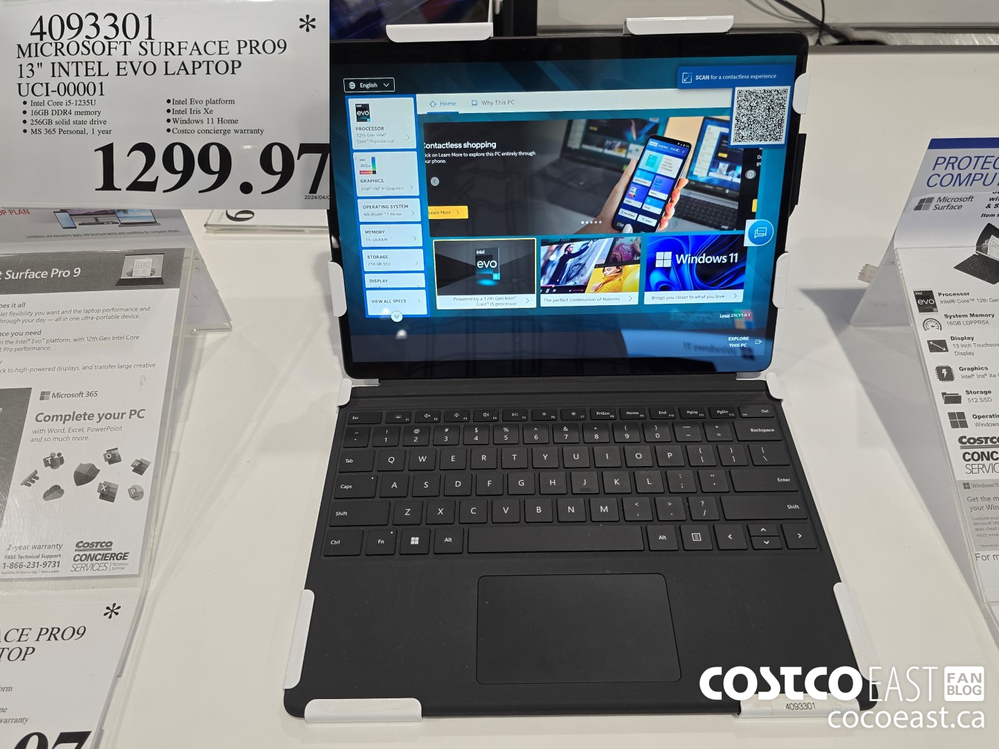 4093301 MICROSOFT SURFACE PRO9 13