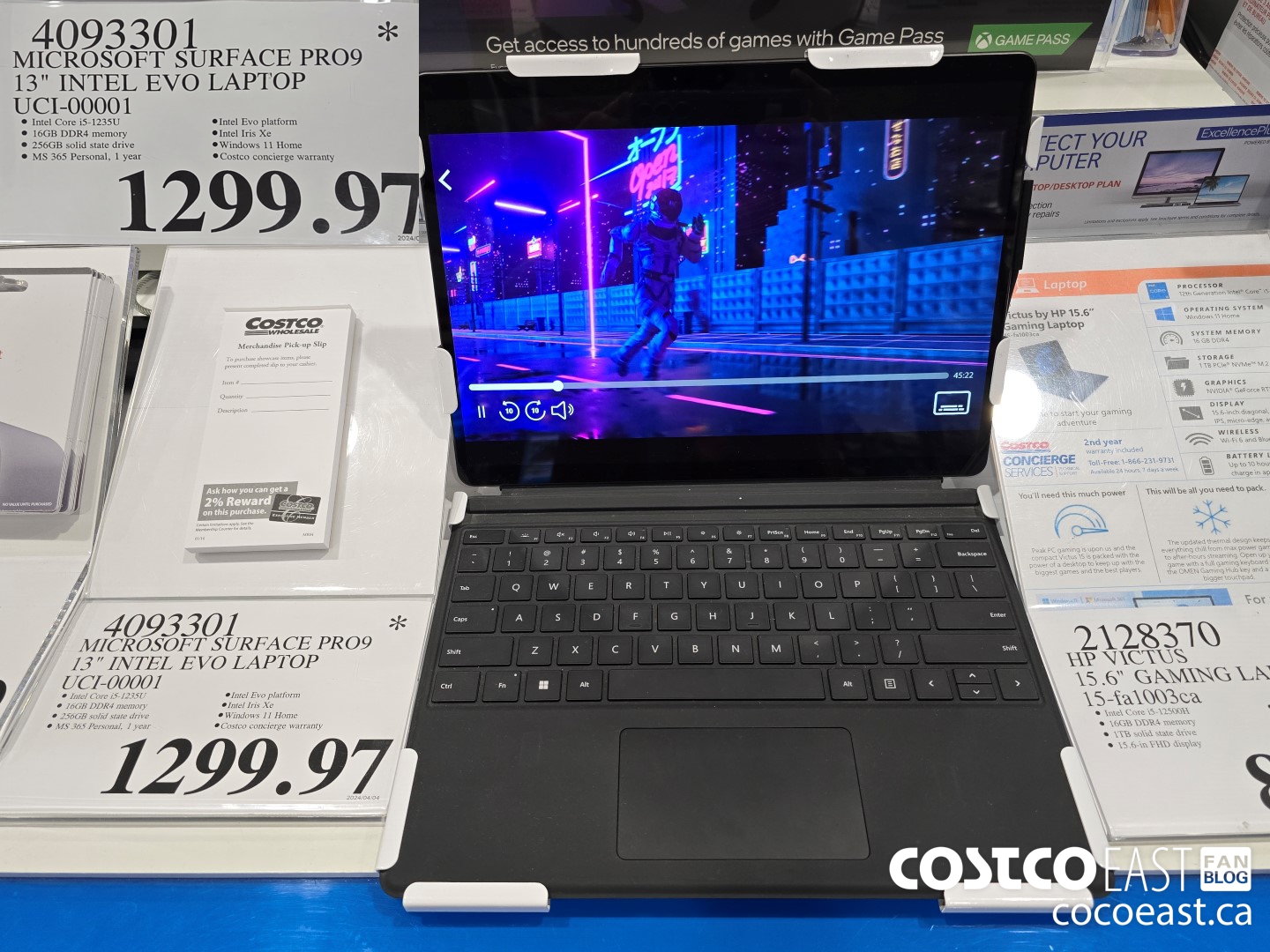 4093301 MICROSOFT SURFACE PRO9 13