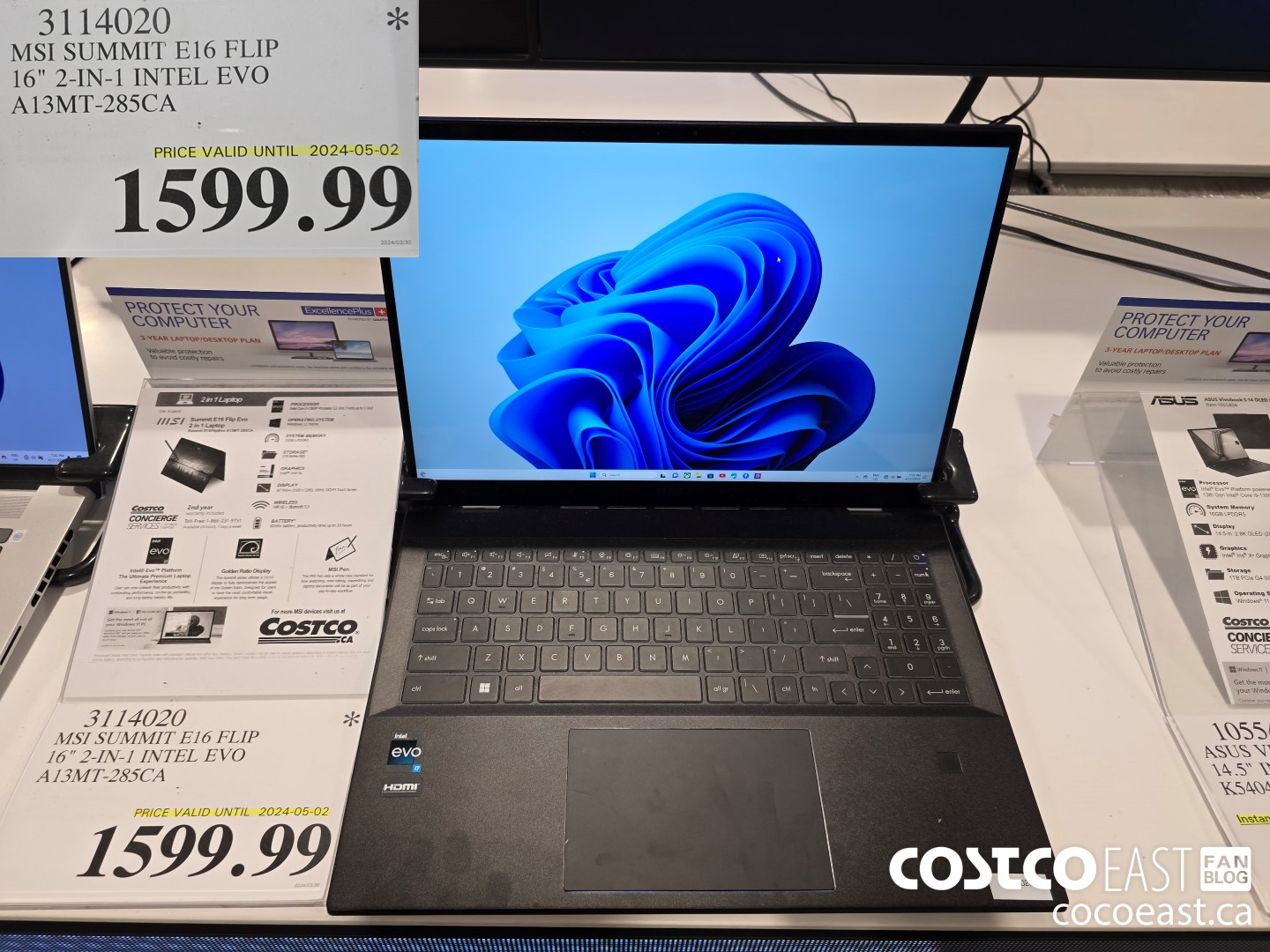 3114020 MSI SUMMIT E16 FLIP 16