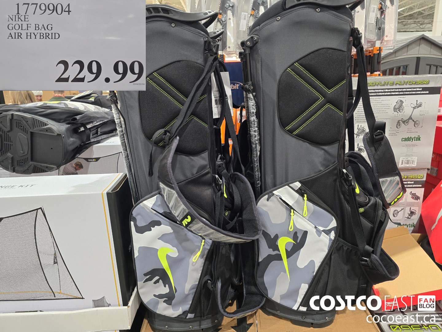 1779904 NIKE GOLF BAG AIR HYBRID $229.99