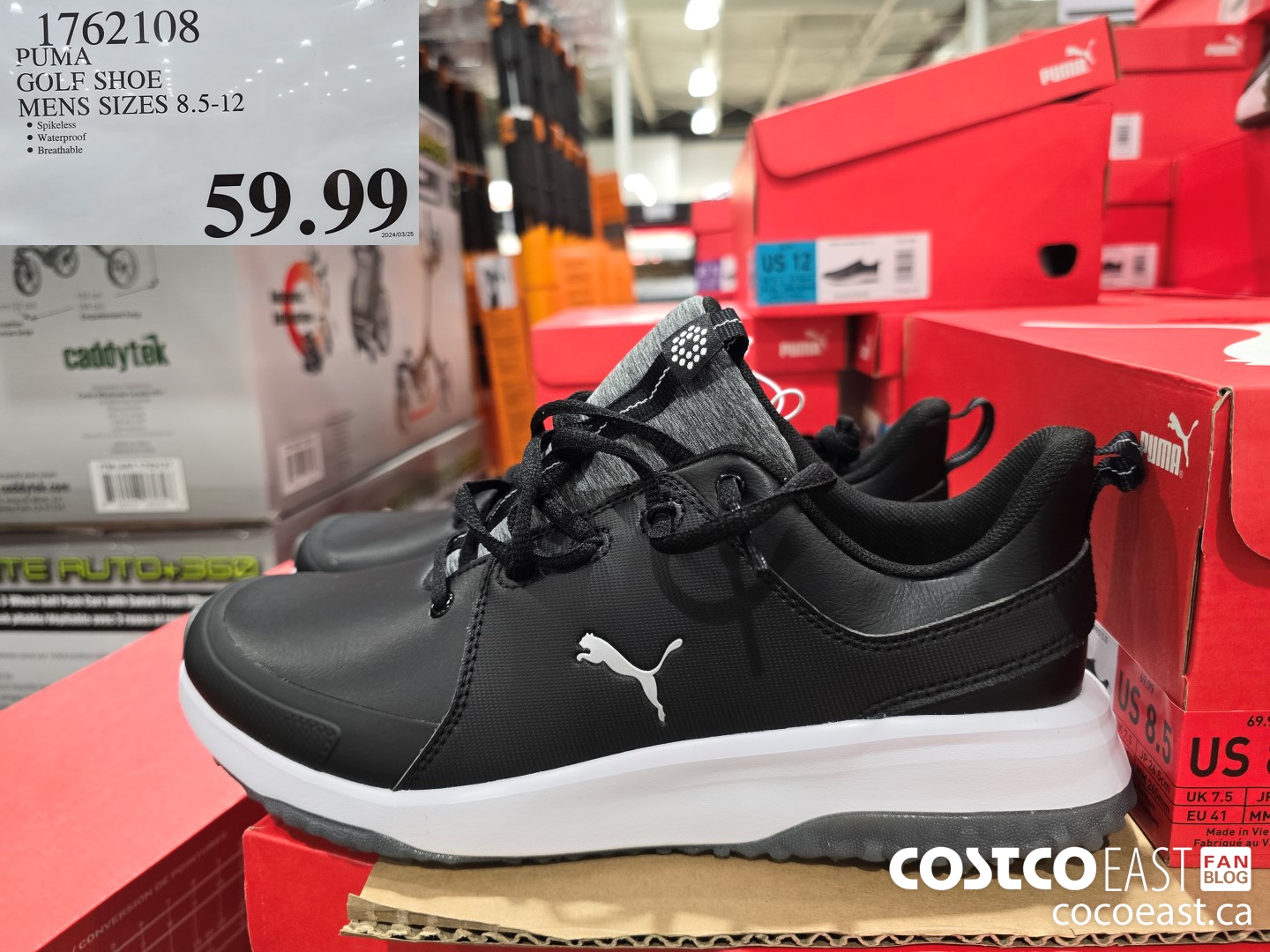 1762108 PUMA GOLF SHOE MENS SIZES 8.5-12 $59.99