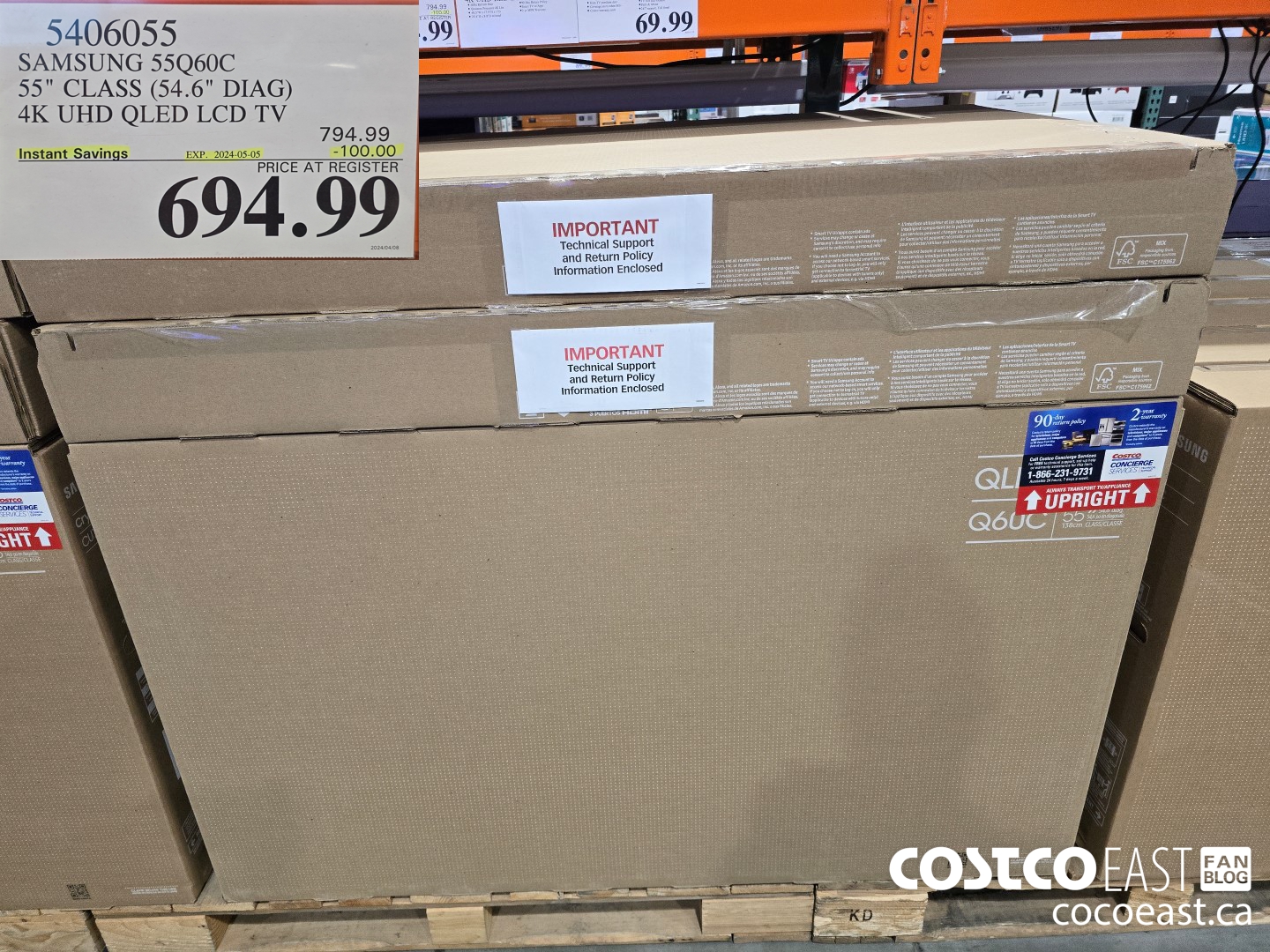 5406055 SAMSUNG 55Q60C 55