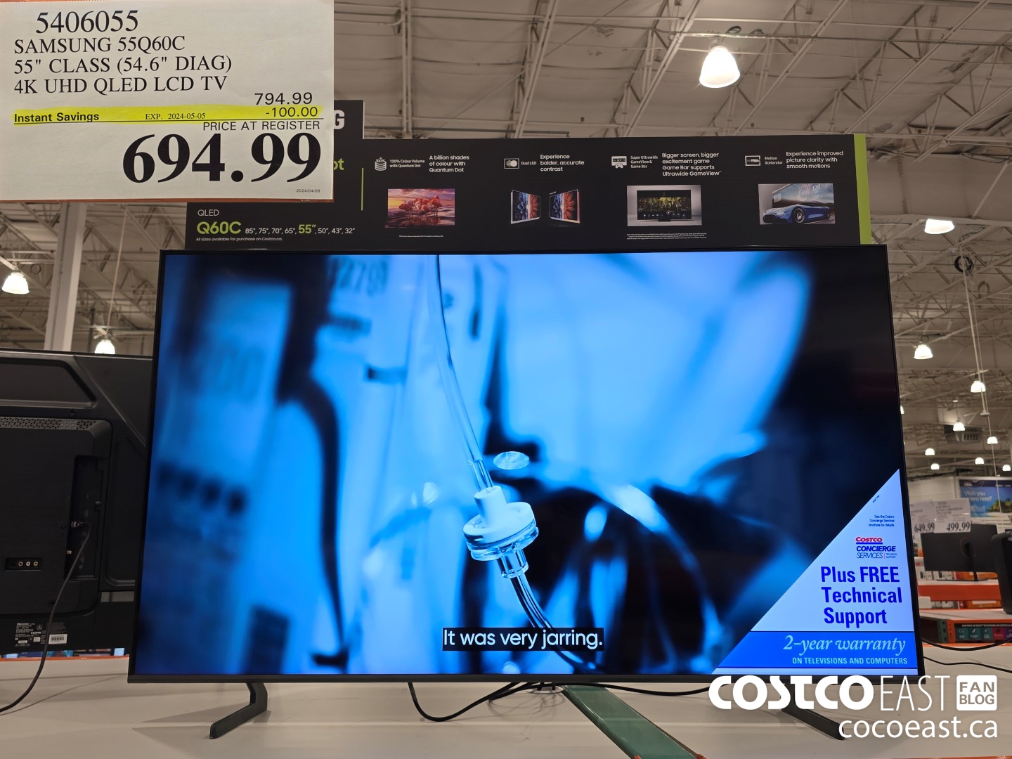 5406055 SAMSUNG 55Q60C 55