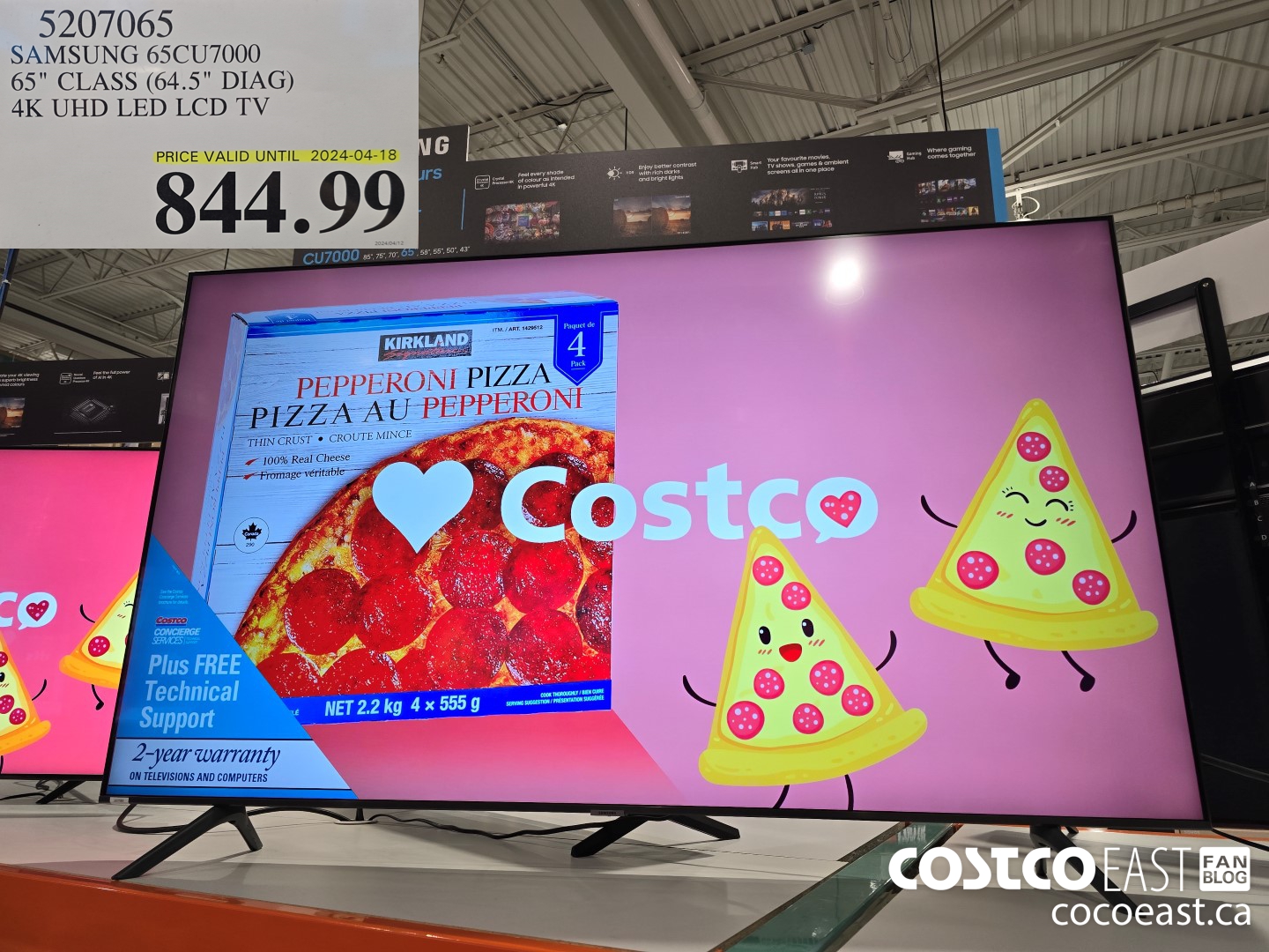 5207065 SAMSUNG 65CU7000 65