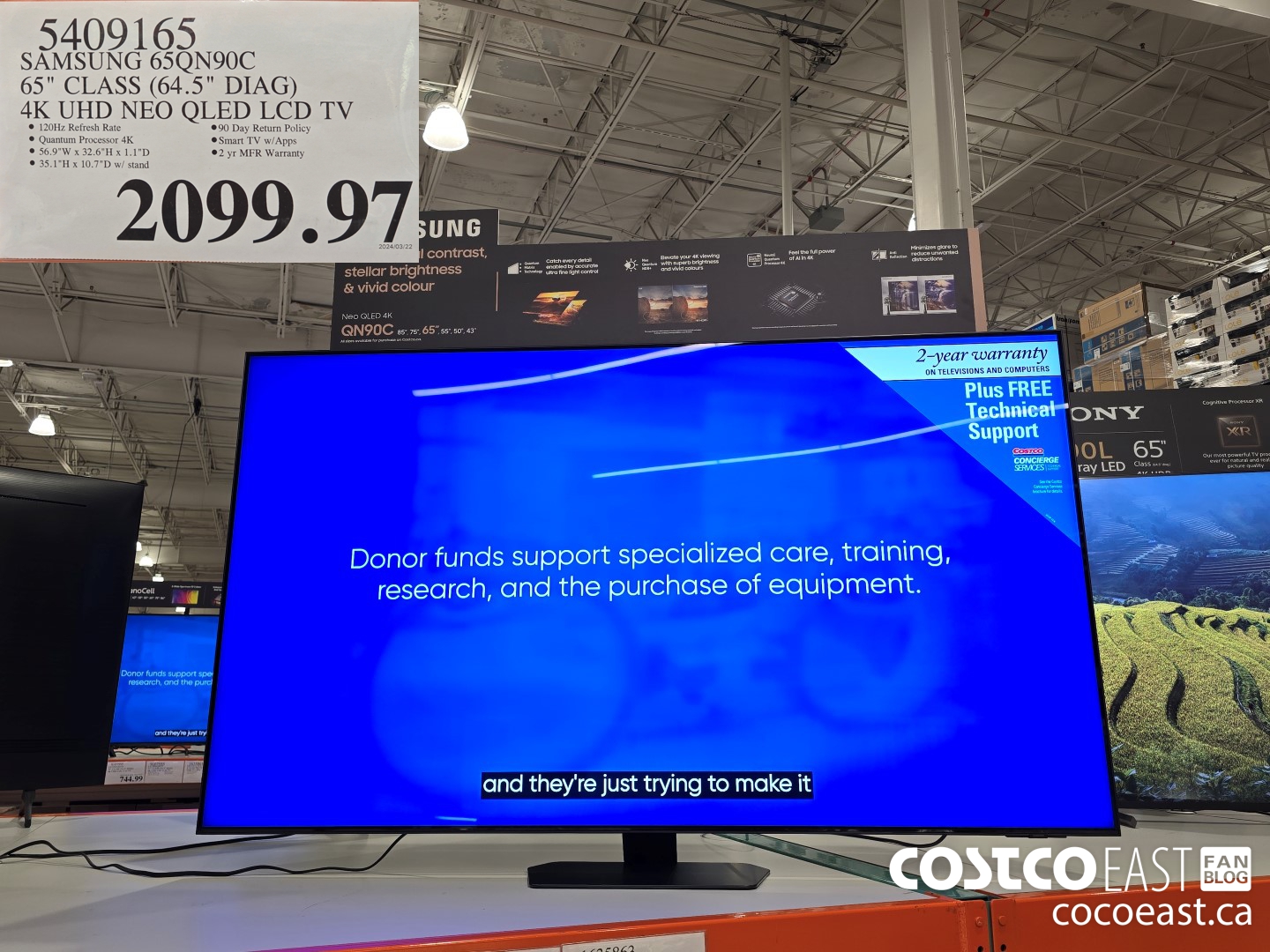 5409165 SAMSUNG 65QN90C 65