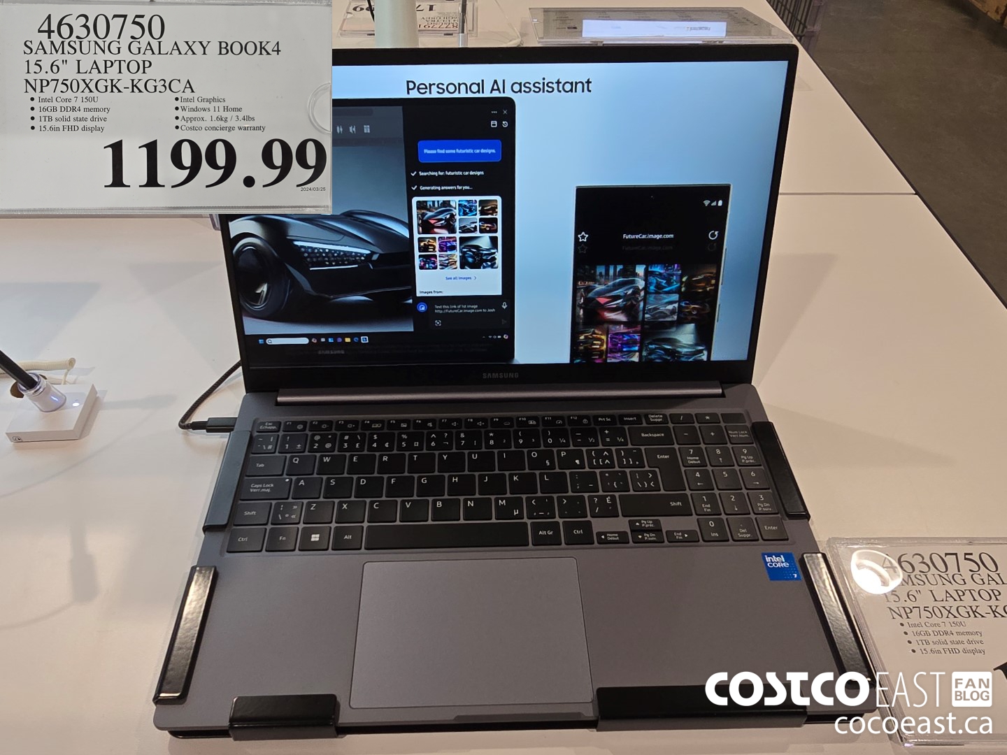 4630750 SAMSUNG GALAXY BOOK4 15.6