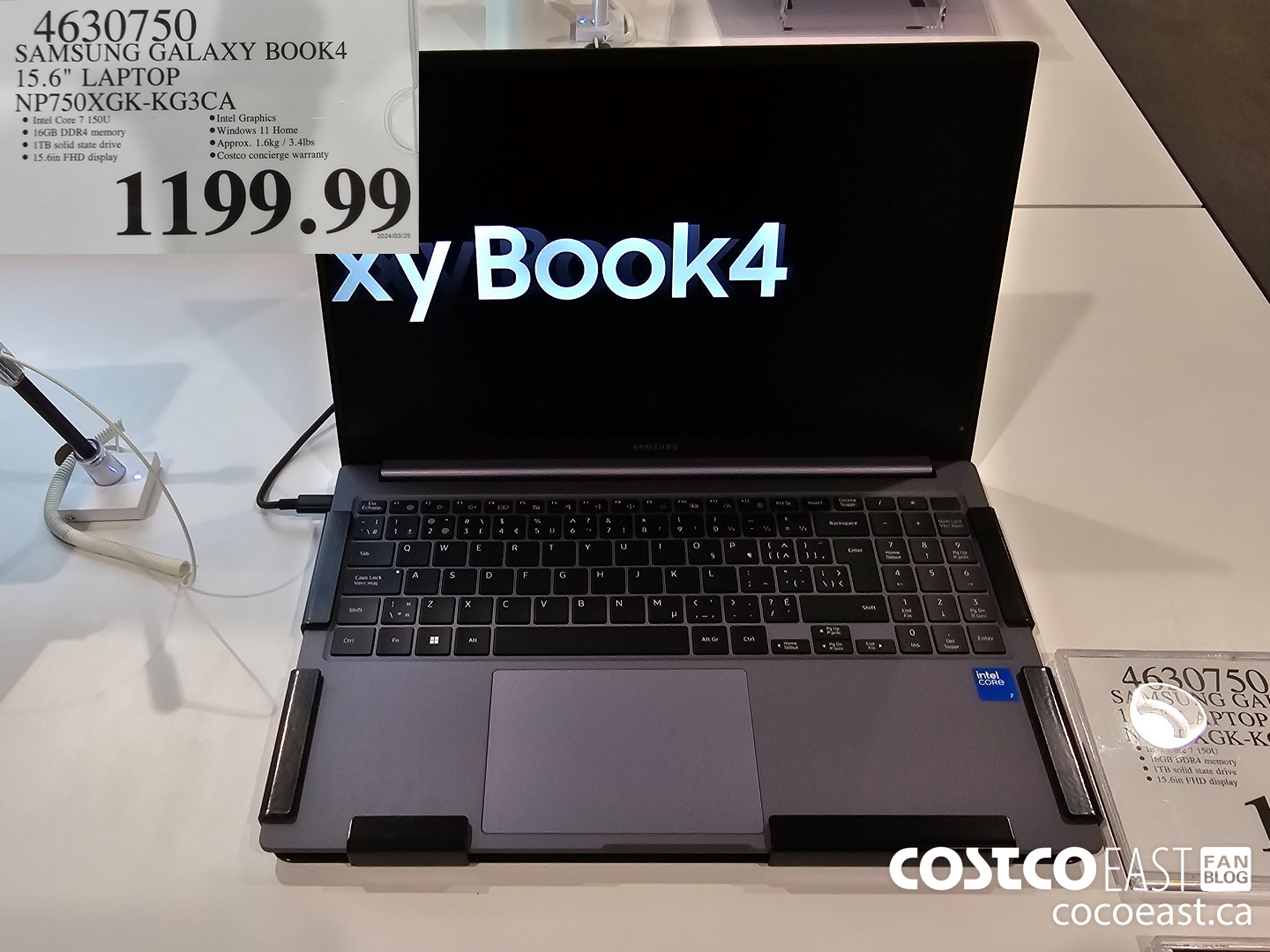 4630750 SAMSUNG GALAXY BOOK4 15.6