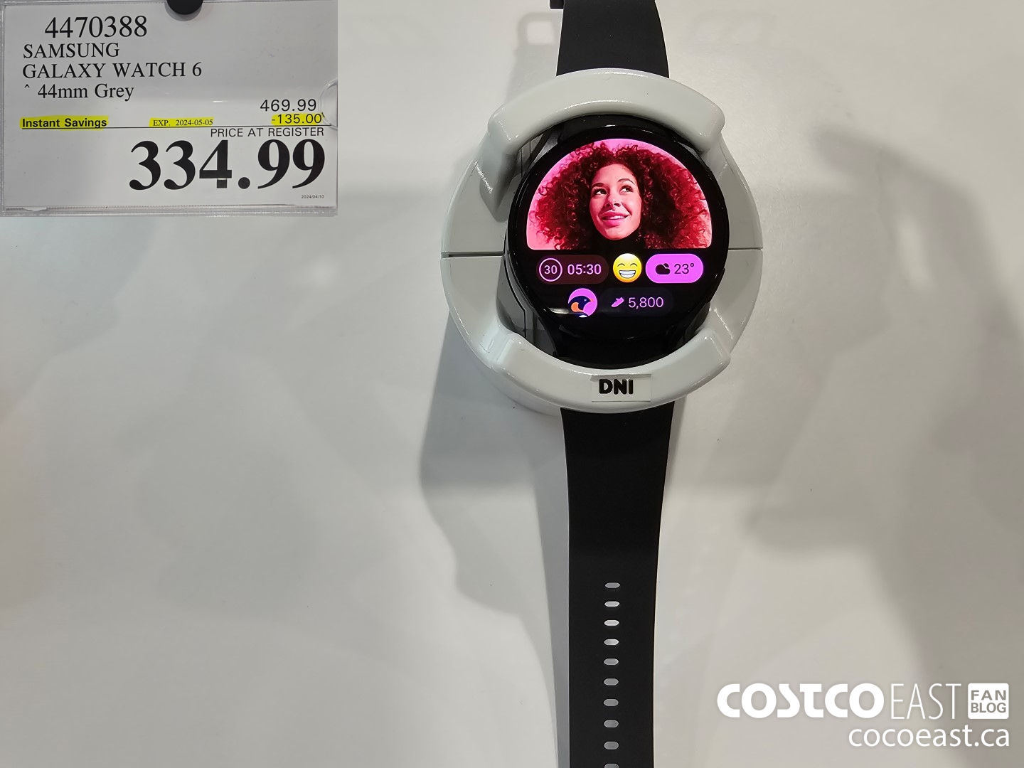 4470388 SAMSUNG GALAXY WATCH 6 44mm Grey ($135.00 INSTANT SAVINGS EXPIRES ON 2024-05-05) $334.99