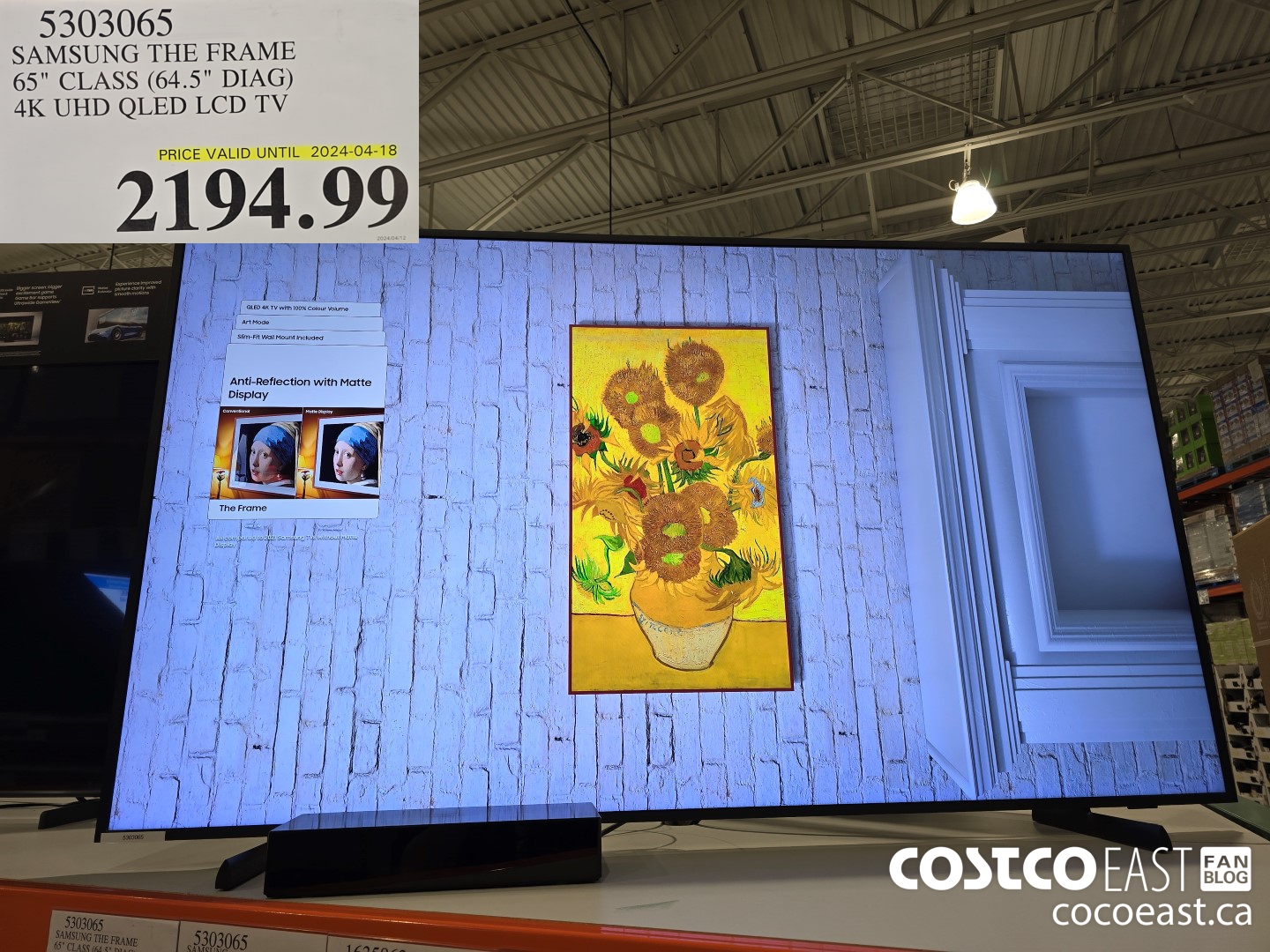 5303065 SAMSUNG THE FRAME 65