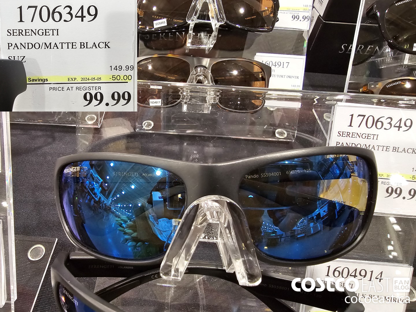 1706349 SERENGETI PANDO/MATTE BLACK SUZ ($50.00 INSTANT SAVINGS EXPIRES ON 2024-05-05) $99.99