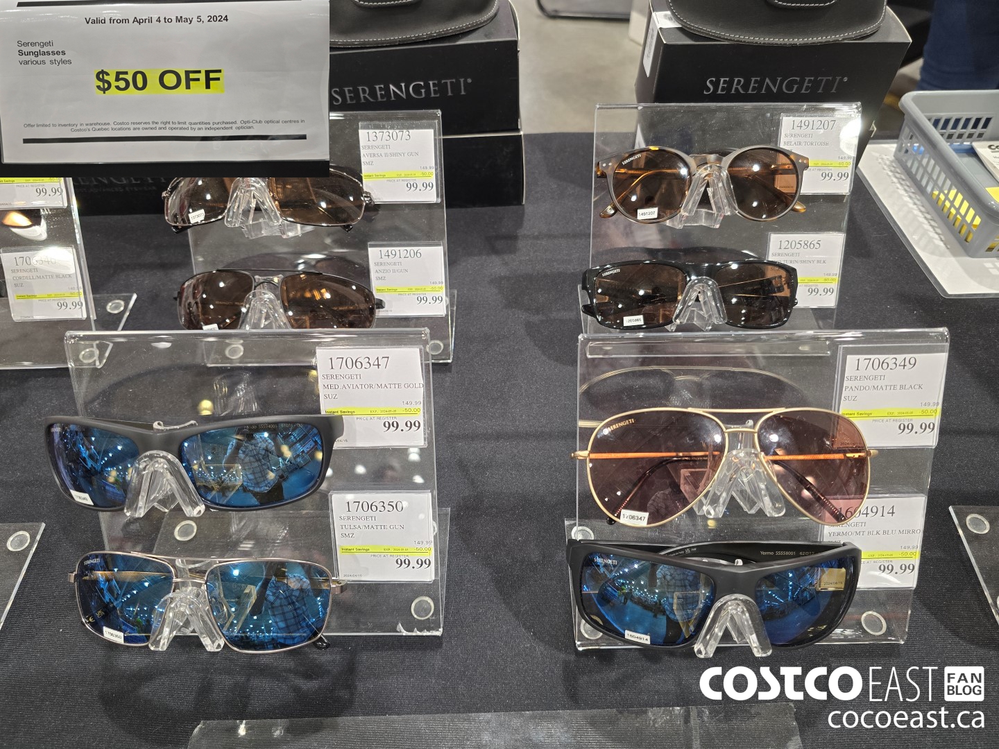 1706349 SERENGETI PANDO/MATTE BLACK SUZ ($50.00 INSTANT SAVINGS EXPIRES ON 2024-05-05) $99.99