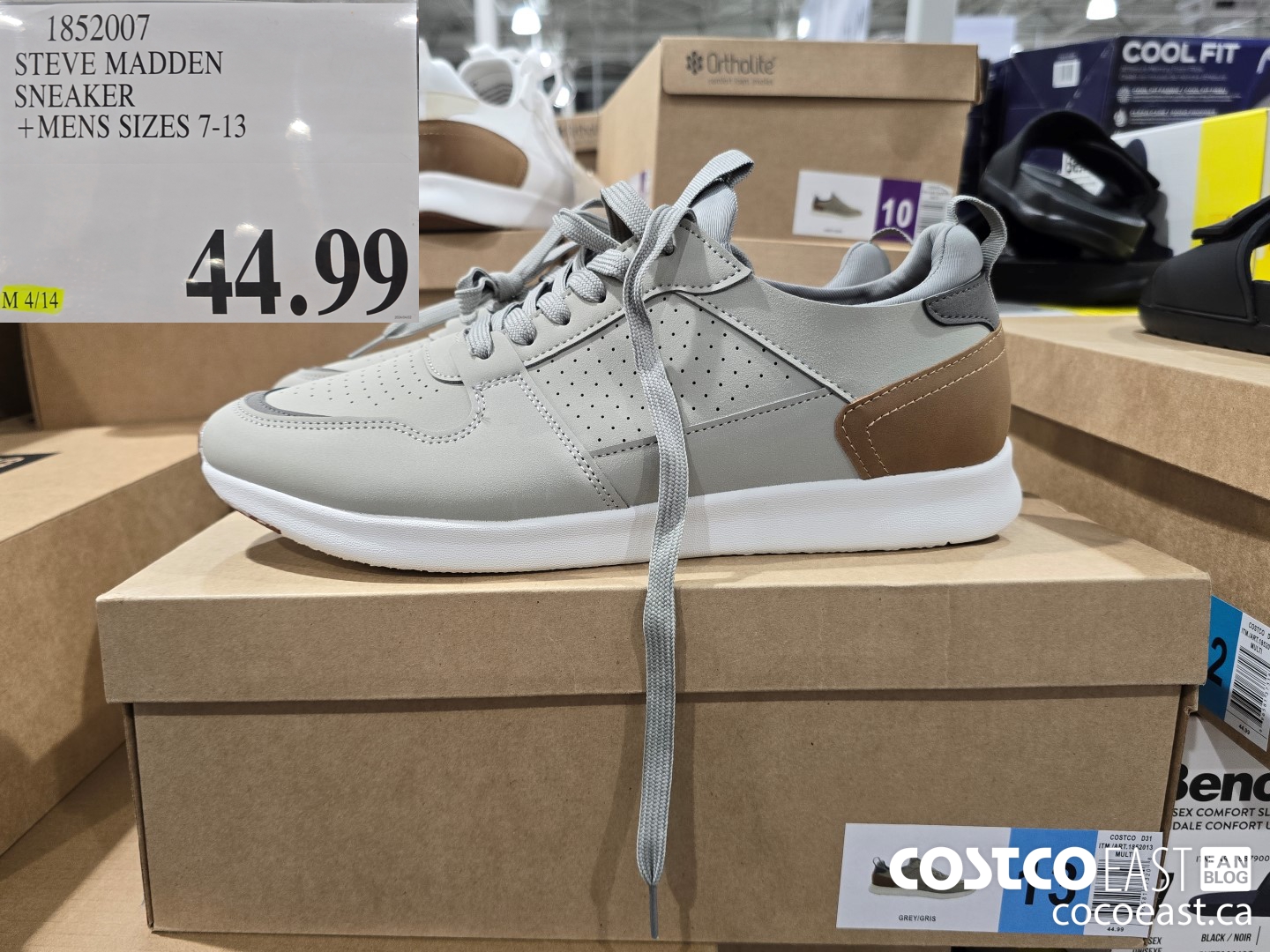 1852007 STEVE MADDEN SNEAKER +MENS SIZES 7-13 $44.99