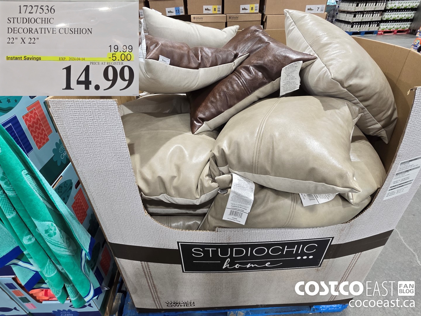 1727536 STUDIOCHIC DECORATIVE CUSHION 22