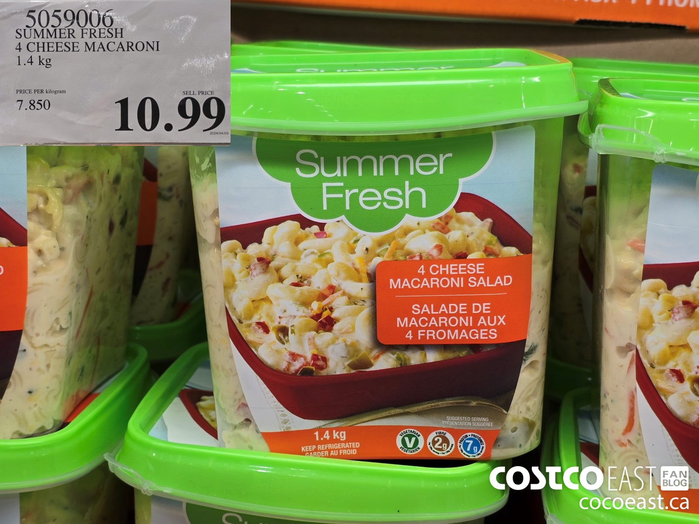 5059006 SUMMER FRESH 4 CHEESE MACARONI 1.4 KG $10.99