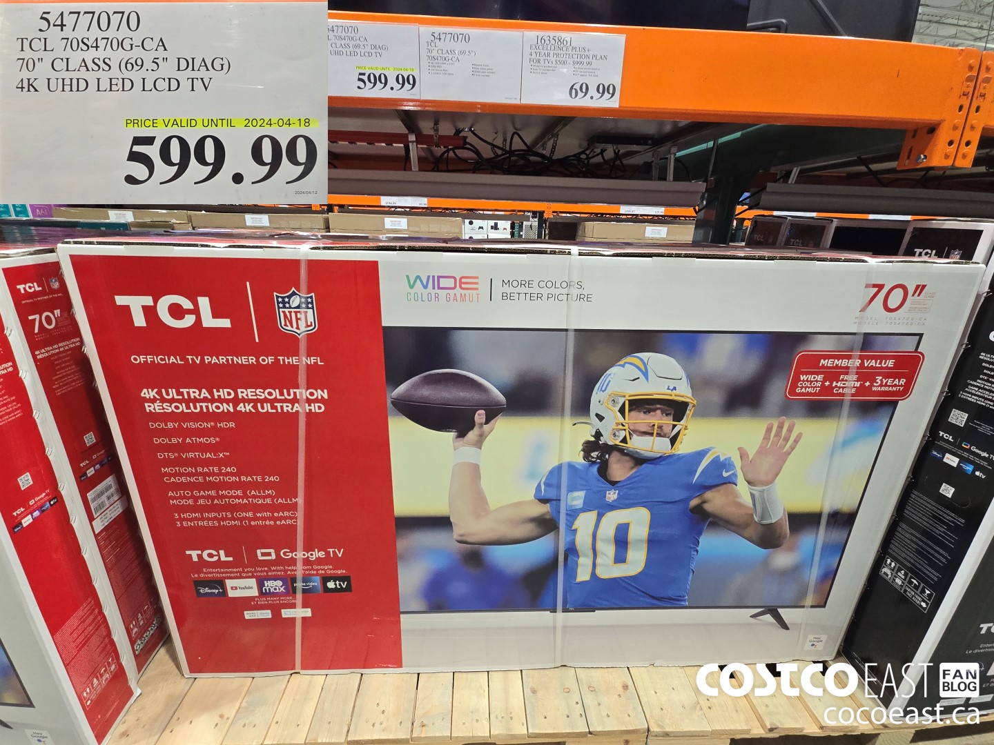 5477070 TCL 70S470G-CA 70