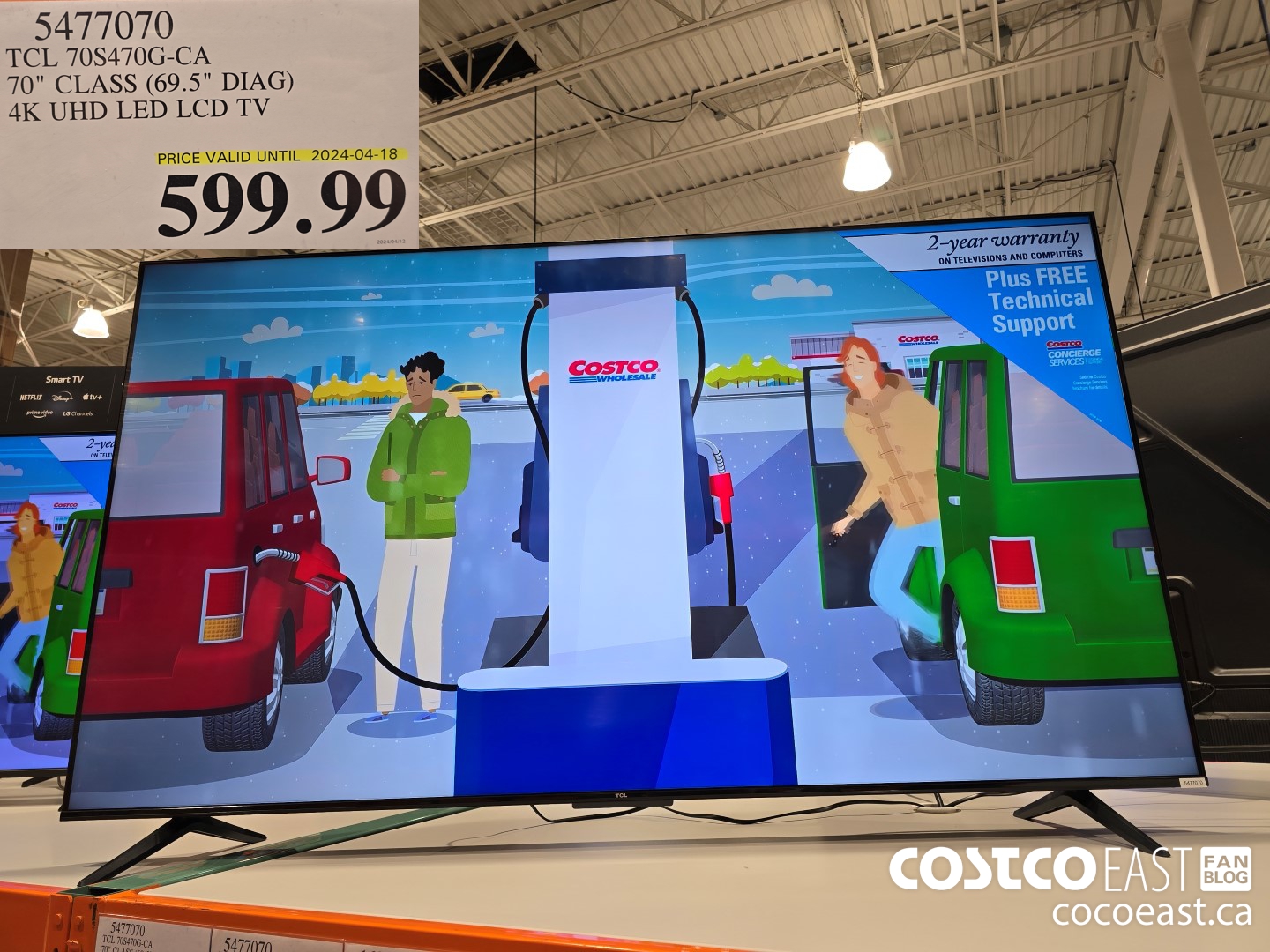 5477070 TCL 70S470G-CA 70