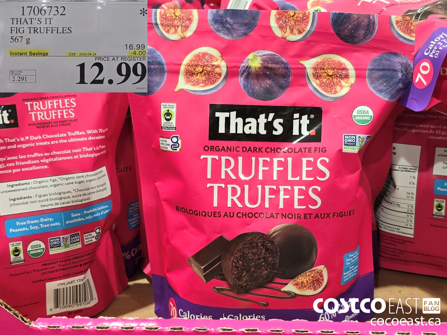 1706732 THAT'S IT FIG TRUFFLES 567 g ($4.00 INSTANT SAVINGS EXPIRES ON 2024-04-14) $12.99