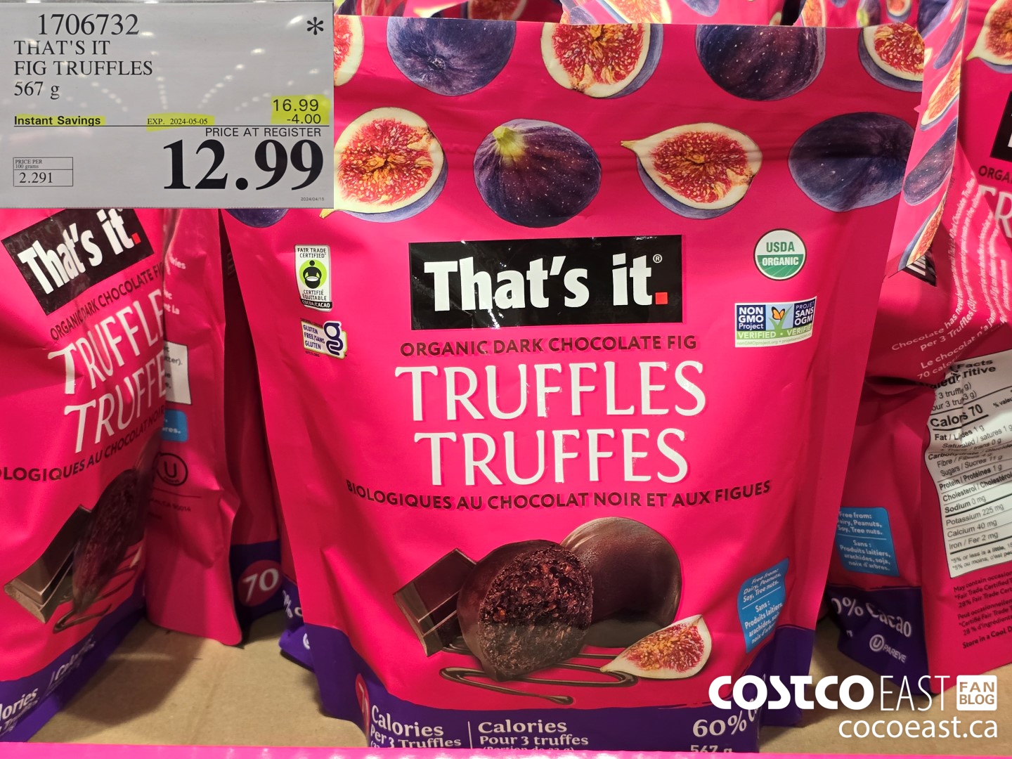1706732 THAT'S IT FIG TRUFFLES 567 g ($4.00 INSTANT SAVINGS EXPIRES ON 2024-05-05) $12.99