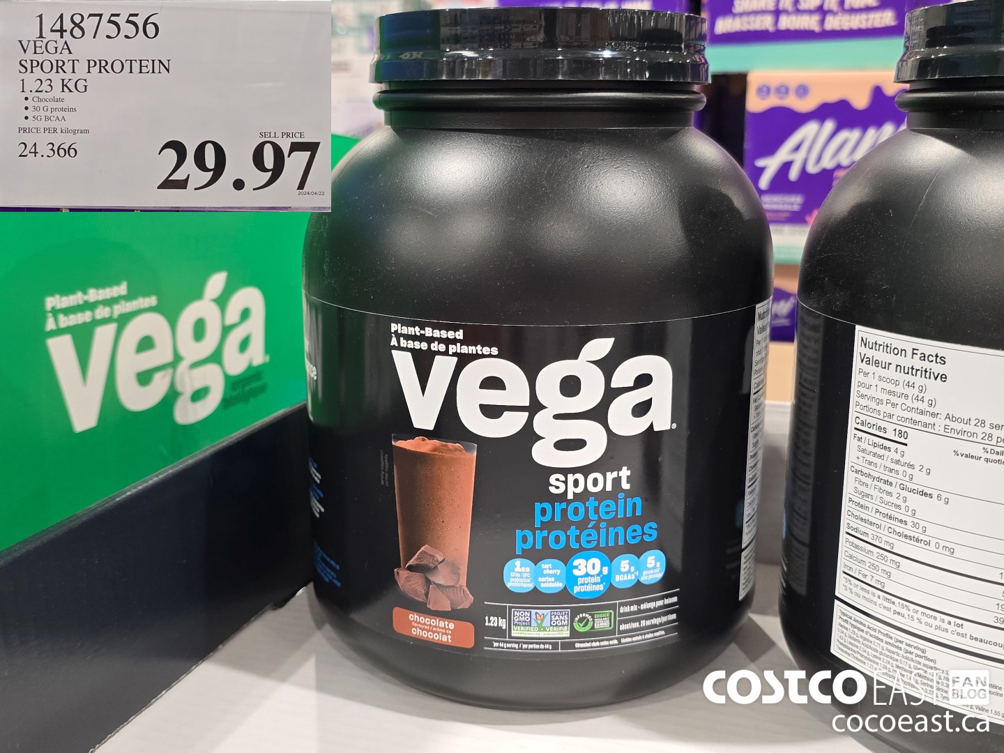 1487556 VEGA SPORT PROTEIN 1.23 KG $29.97