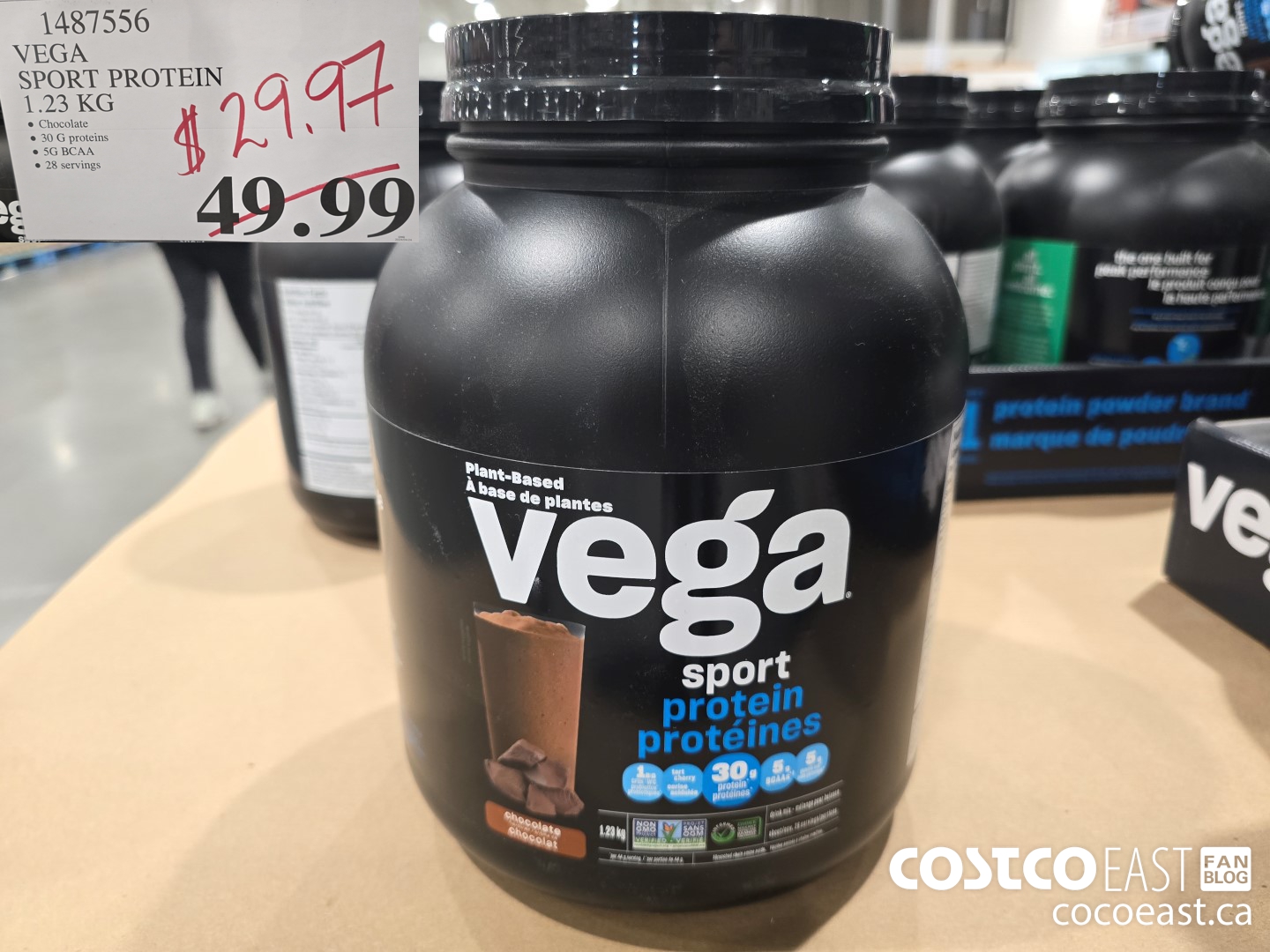 1487556 VEGA SPORT PROTEIN 1.23 KG $29.97