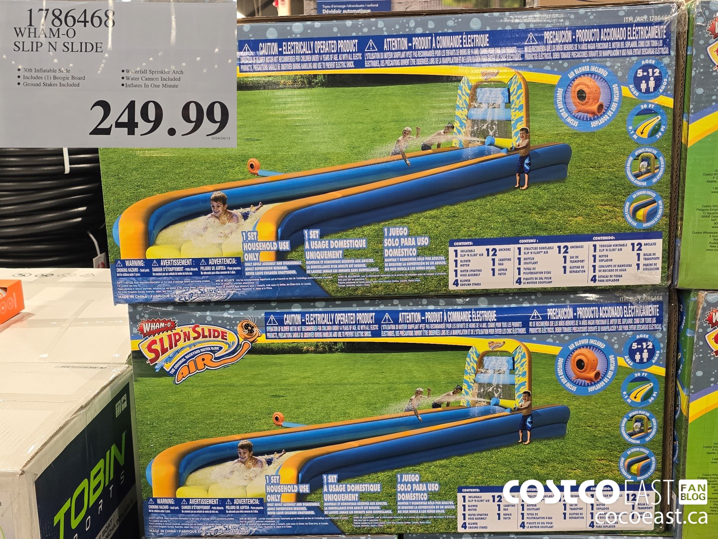 1786468 WHAM-O SLIP N SLIDE $249.99