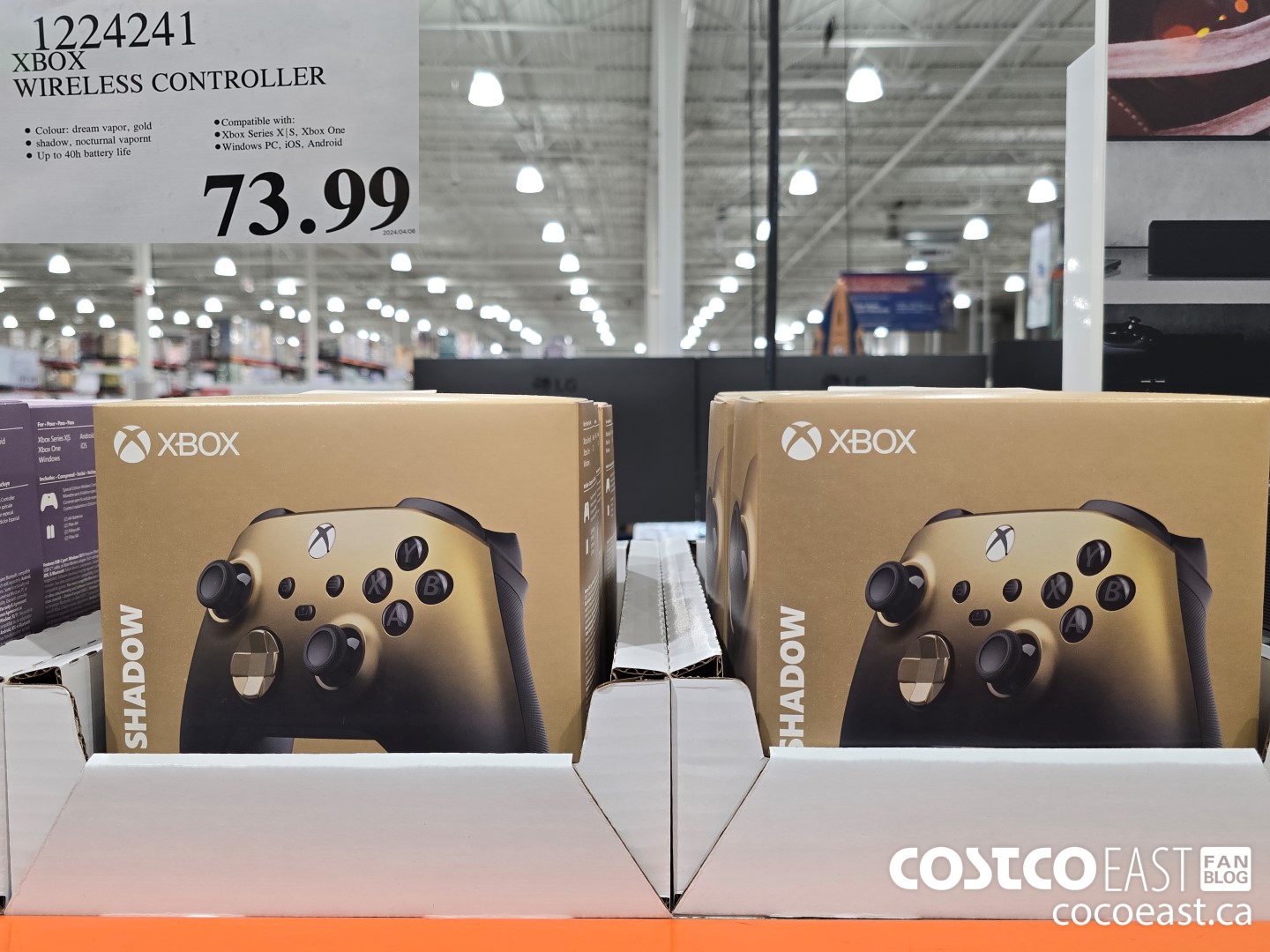 1224241 XBOX WIRELESS CONTROLLER $73.99