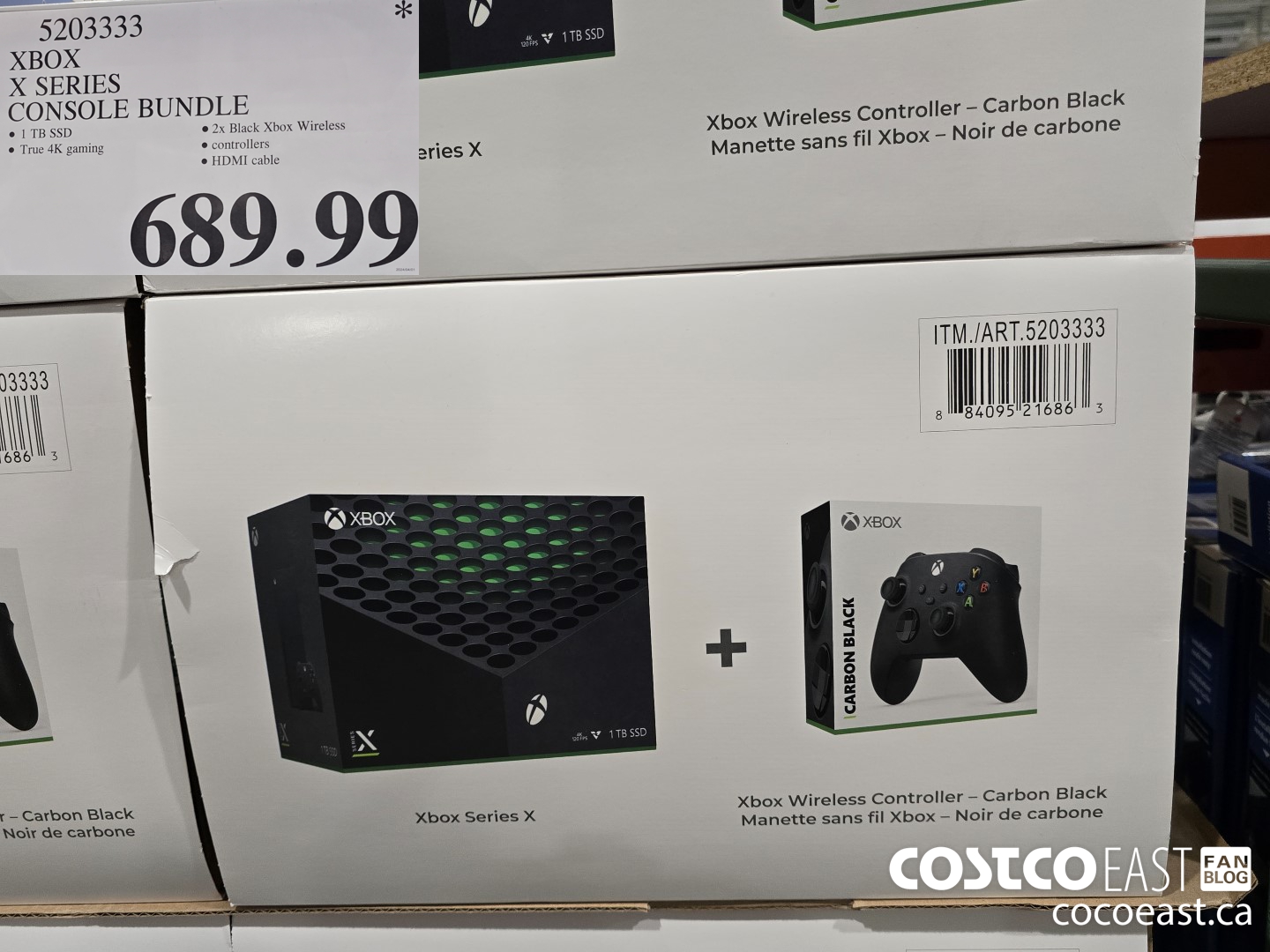 5203333 XBOX X SERIES CONSOLE BUNDLE $689.99