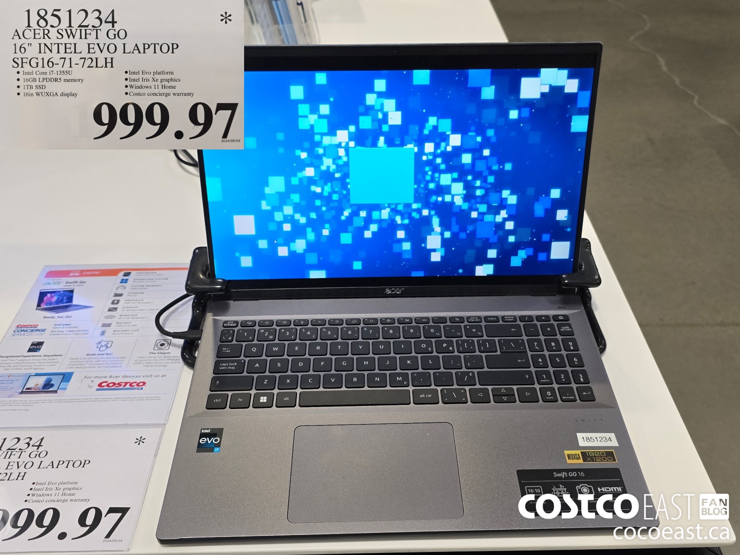 1851234 ACER SWIFT GO 16